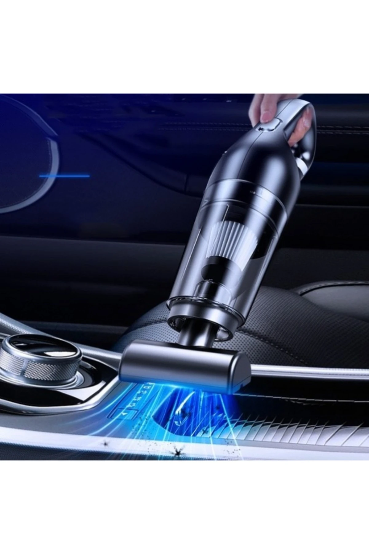 5 Başlıklı Araç Süpürgesi