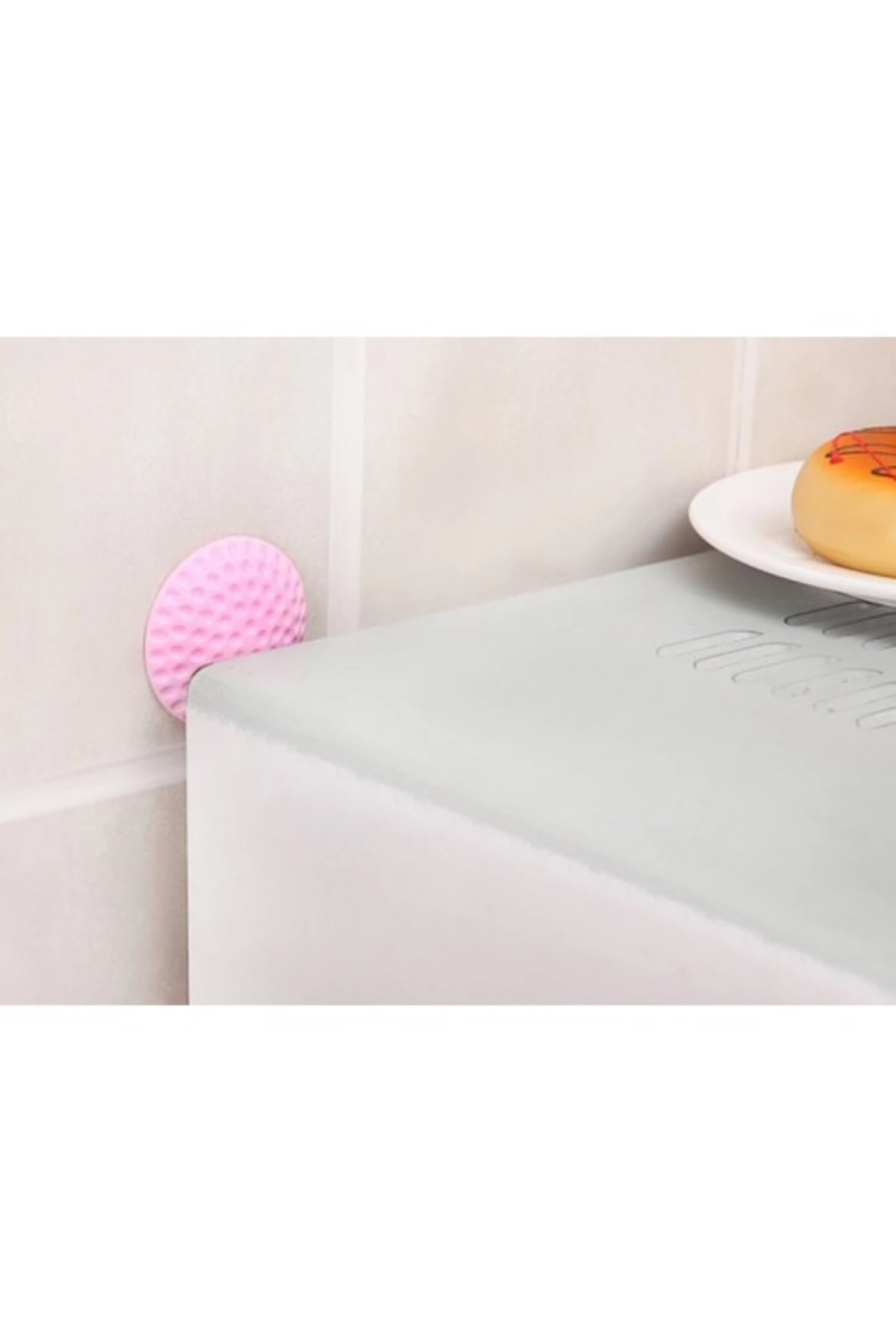 Çok Amaçlı Silikon Kapı Duvar Koruyucu Tampon - 4lü Paket