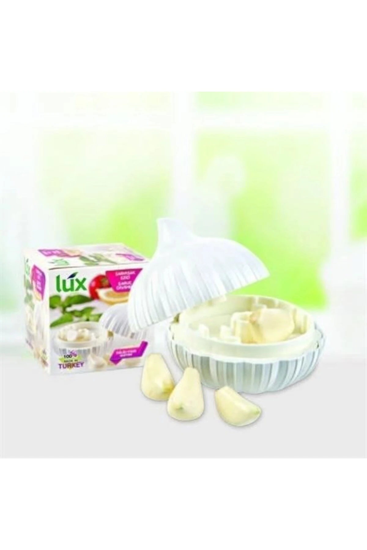 ® Sarımsak Şeklinde Pratik Sarımsak Ezici Rendeleyici El Rondosu