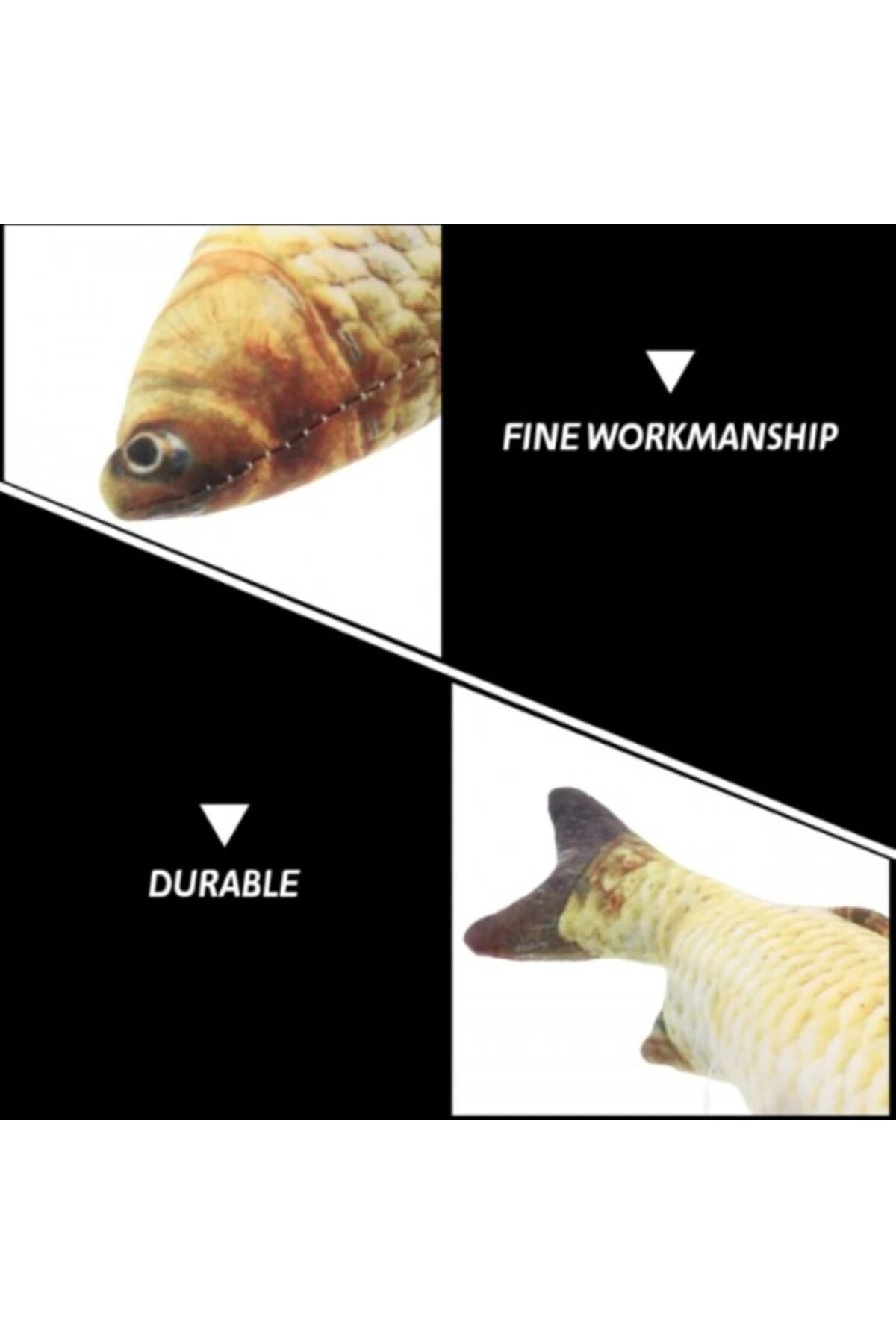 Kedi Oyuncağı Peluş Balık