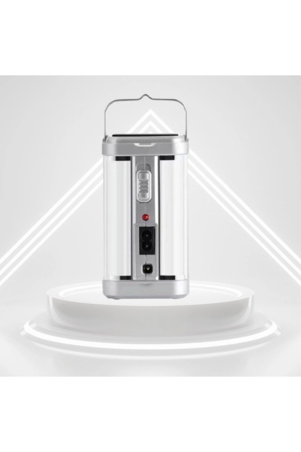 Güneş Enerjili Şarjlı Işık 1200mAh Yeniden Şarj Edilebilir Batarya