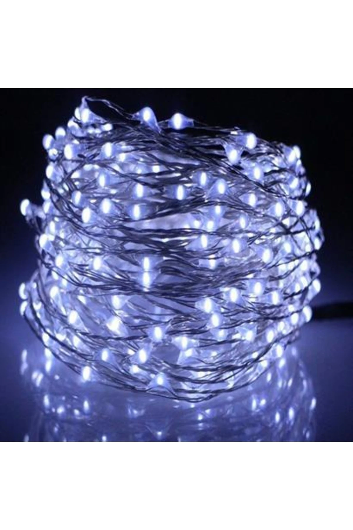 roichil® Pilli Dekoratif Peri Led Işık 10 Metre Beyaz Parti Aydınlatma