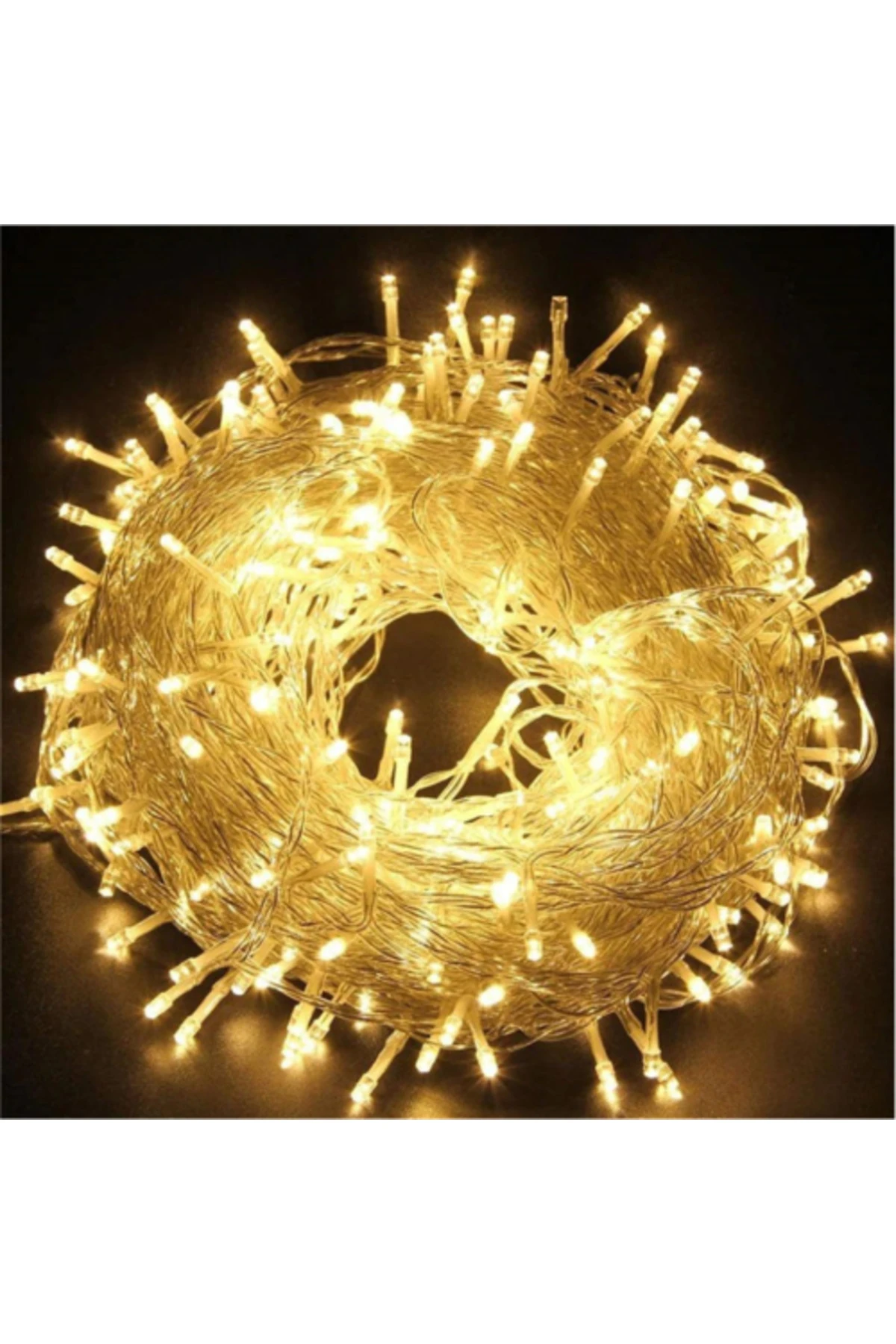 3m 20 Led Gün Işığı 2 Kademeli Şeffaf Kablo