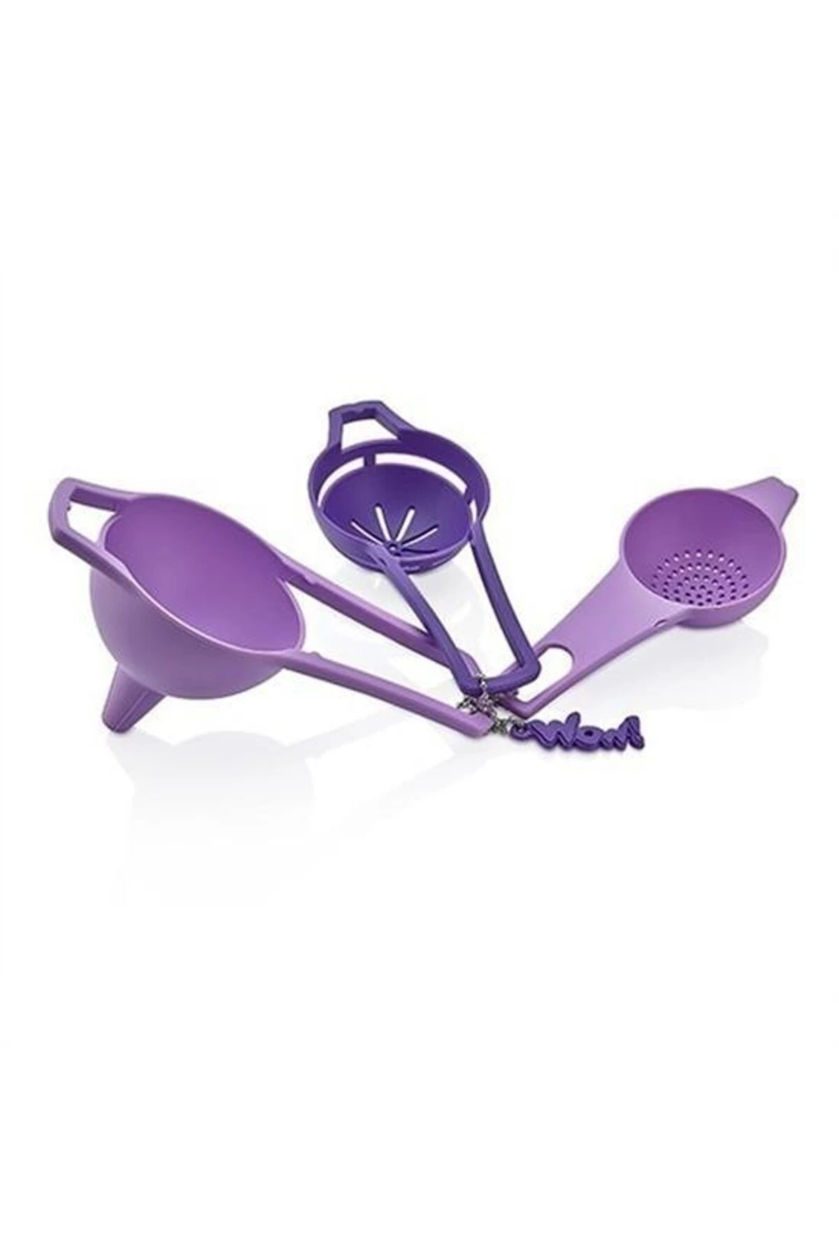 ® Pratik Yumurta Süzgeci Mini Süzgeç Huni Seti Hepsi Bir Arada