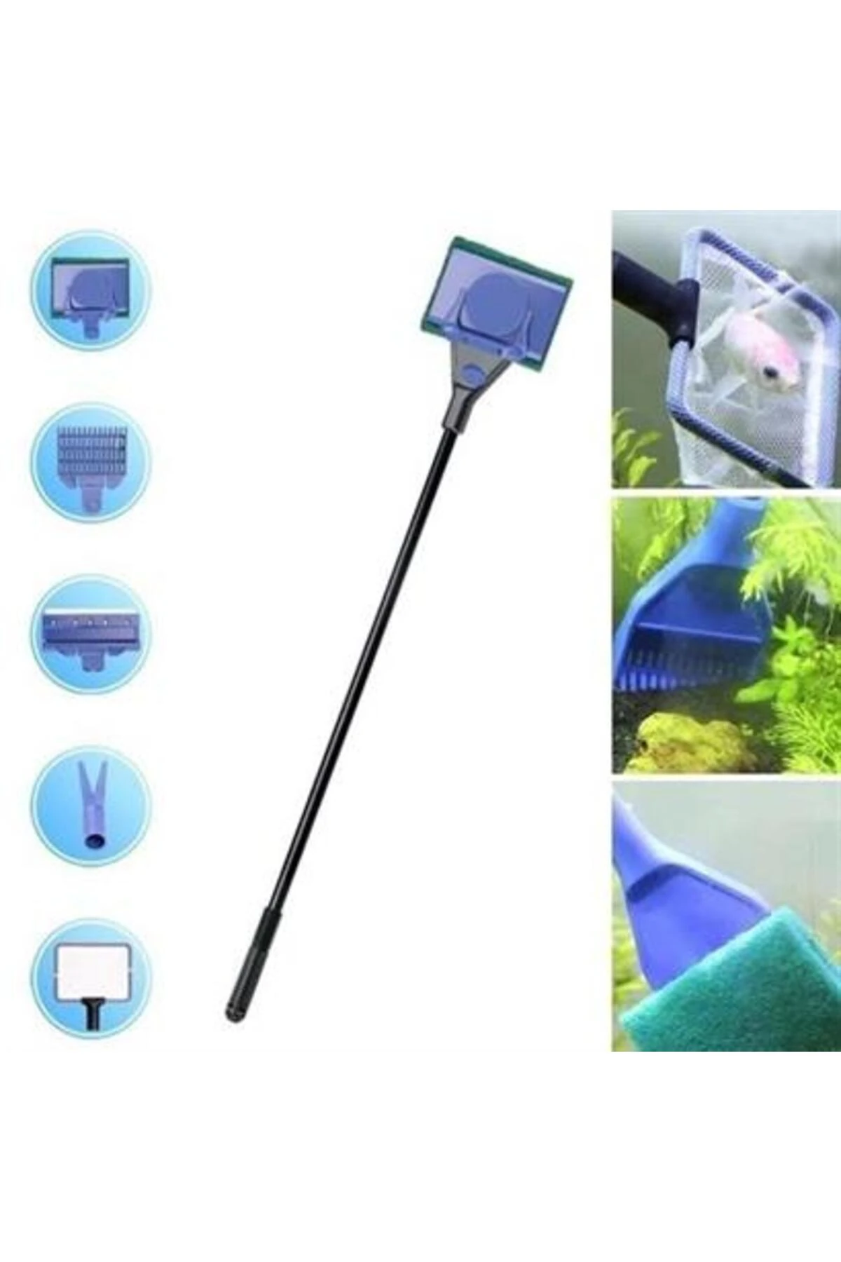 5 in 1 Akvaryum Tankı Temizleme Seti Akvaryum Balığı Bakım Seti Roichil