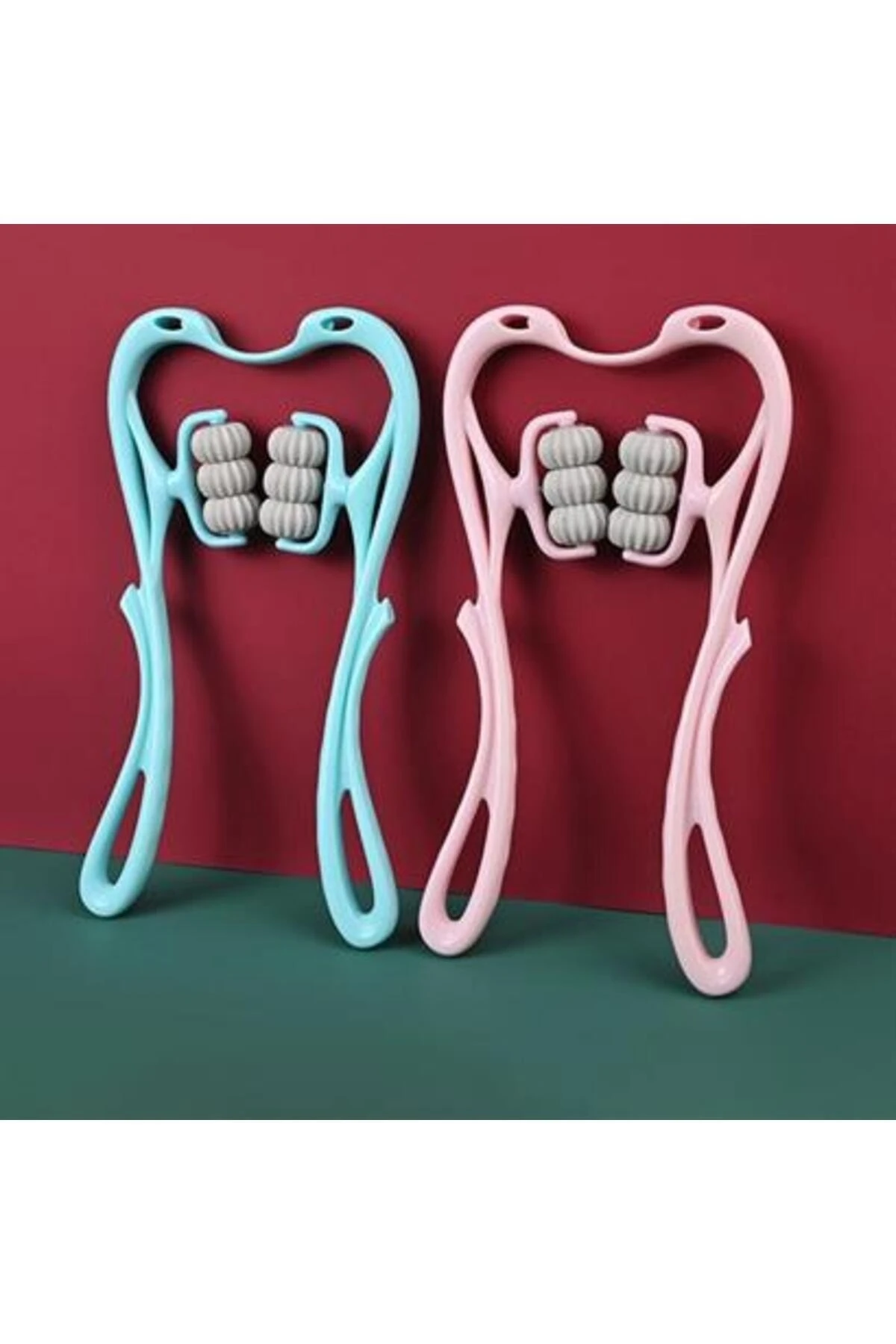 Roichill Çok Fonksiyonlu Manuel Altı Tekerlekli Boyun Masaj Aleti