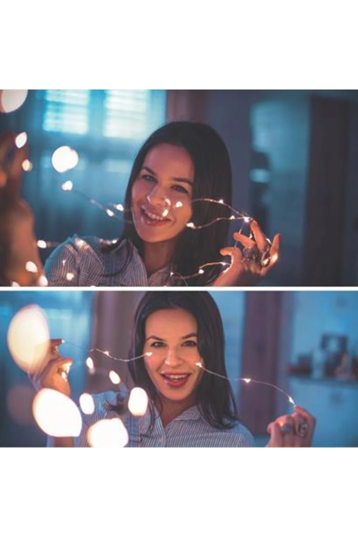 roichil® Bakır Tel 3 Metre Dekoratif Aydınlatma Günışığı Led Işık Zinciri