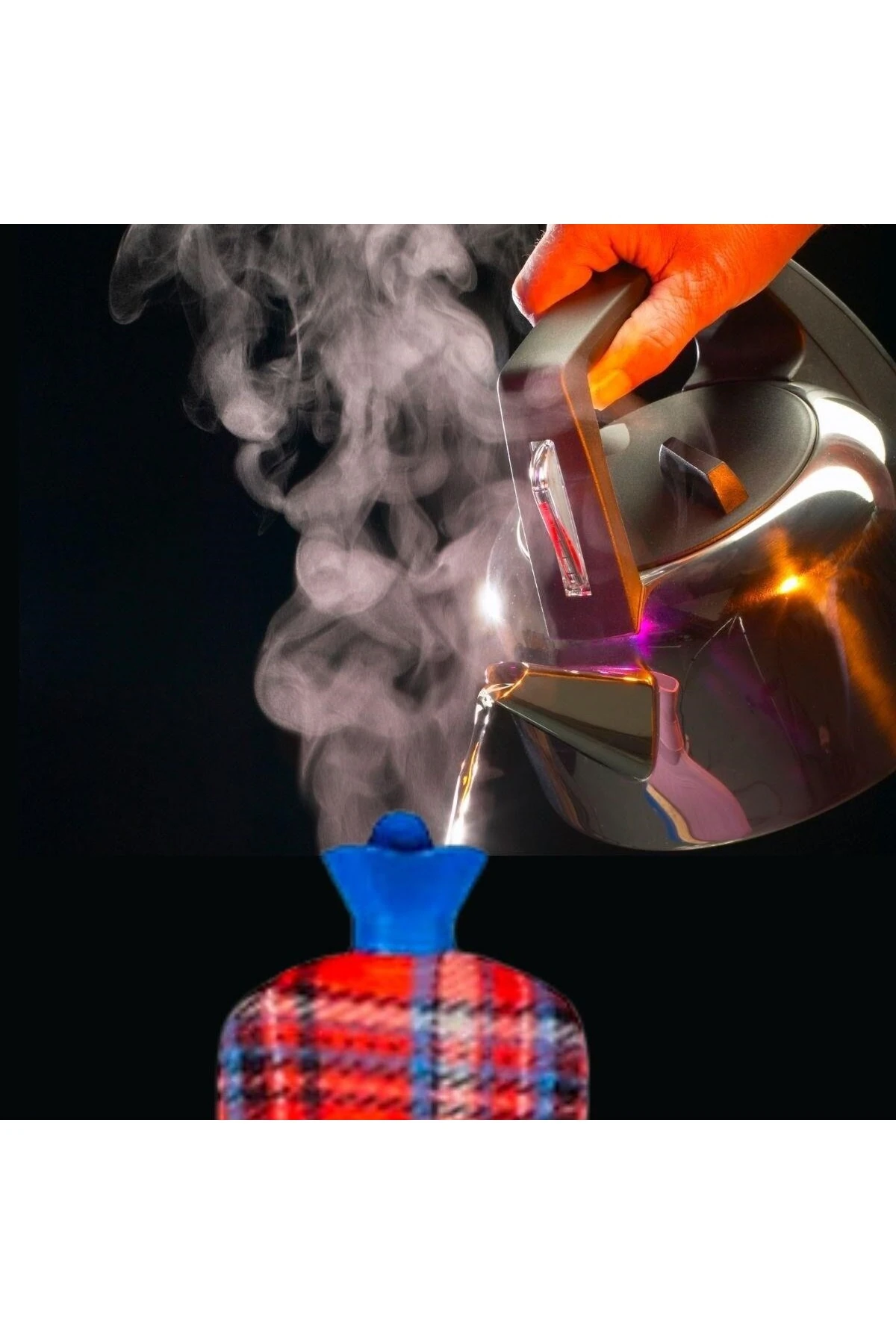 2 Litre Polar Kılıflı Sıcak Su Torbası 1. Sınıf Kavuçuk Malzeme