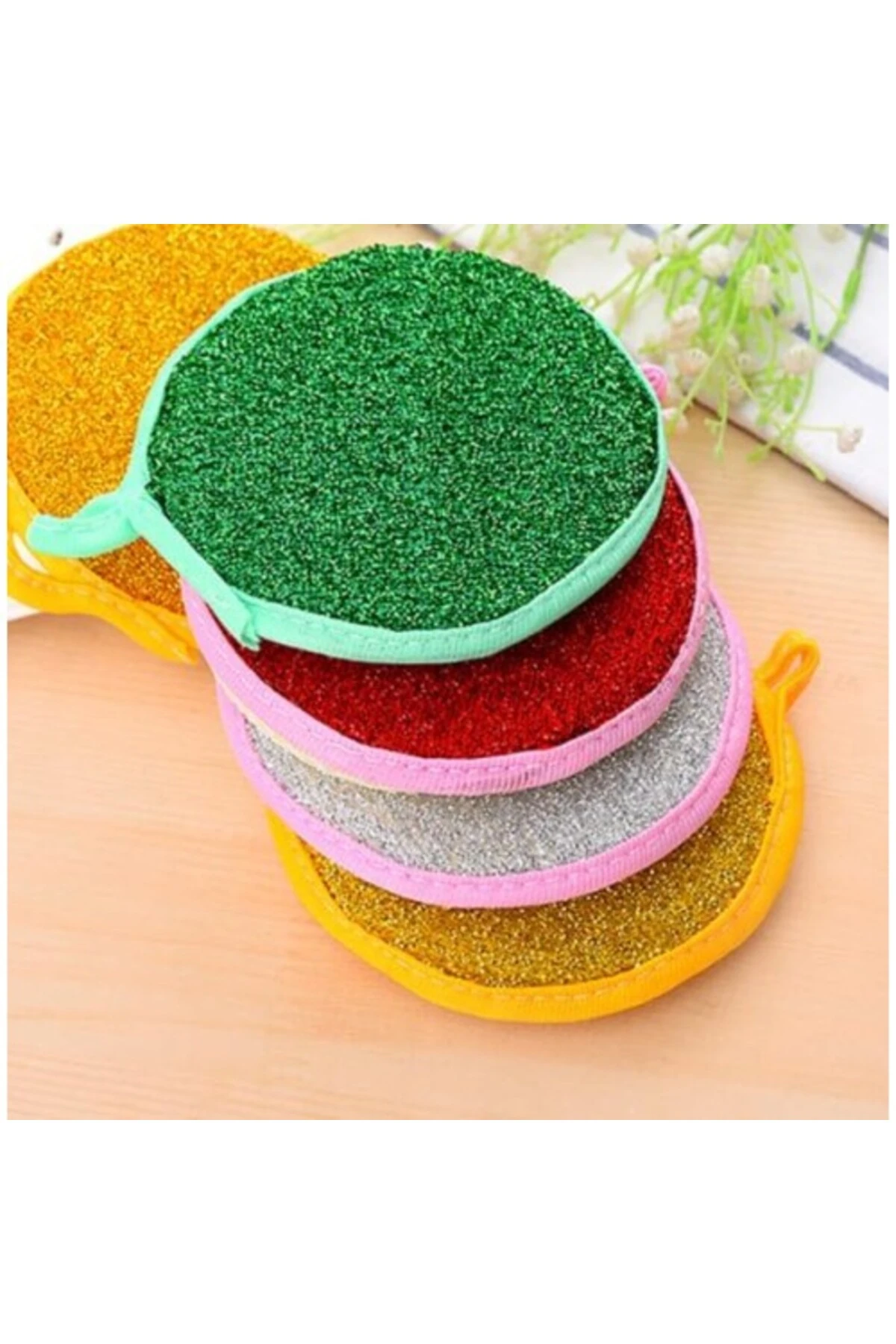 Çift Taraflı Bulaşık Süngeri