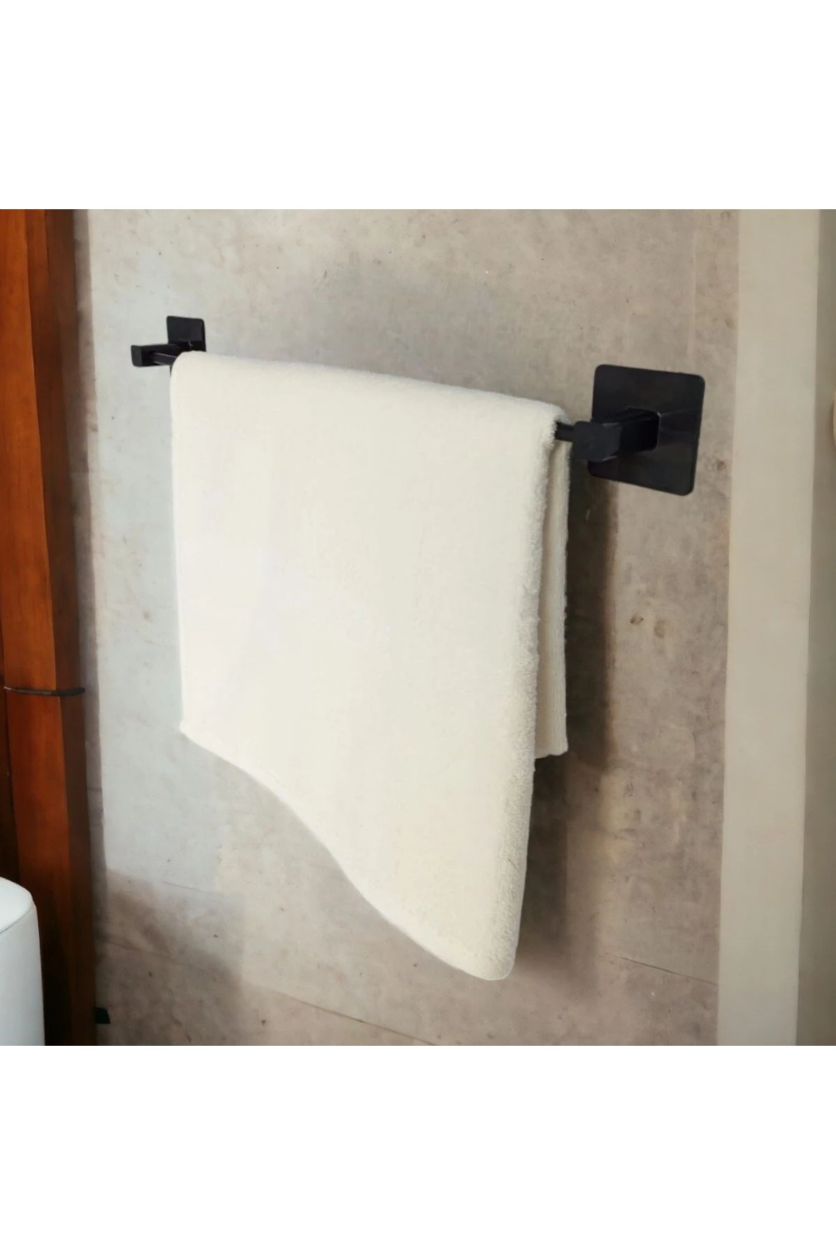 Kendiliğinden Yapışkanlı Siyah Çubuk Havluluk