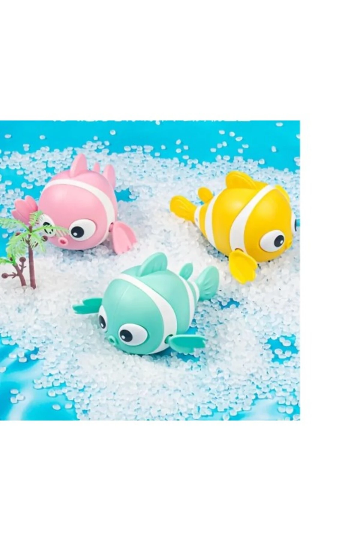 Kurmalı Balık Bebek Banyo Oyuncağı
