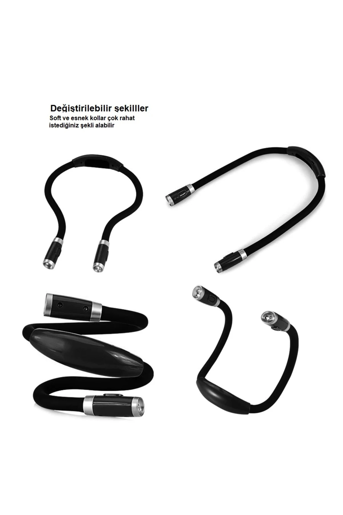 Kitap okuma Tamir Kamp ve Örgü için Boyun Askılı Led