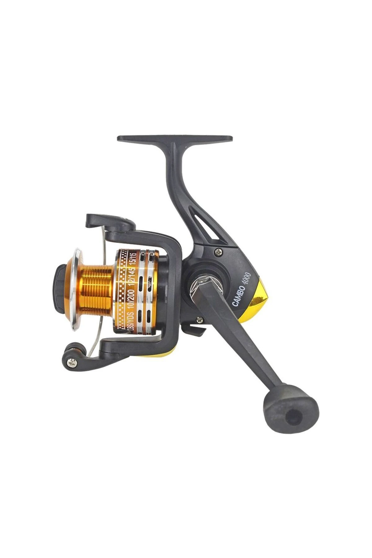 Cambo 4000 Makine Sarı - 5+1 Bilyeli Olta Makinesi