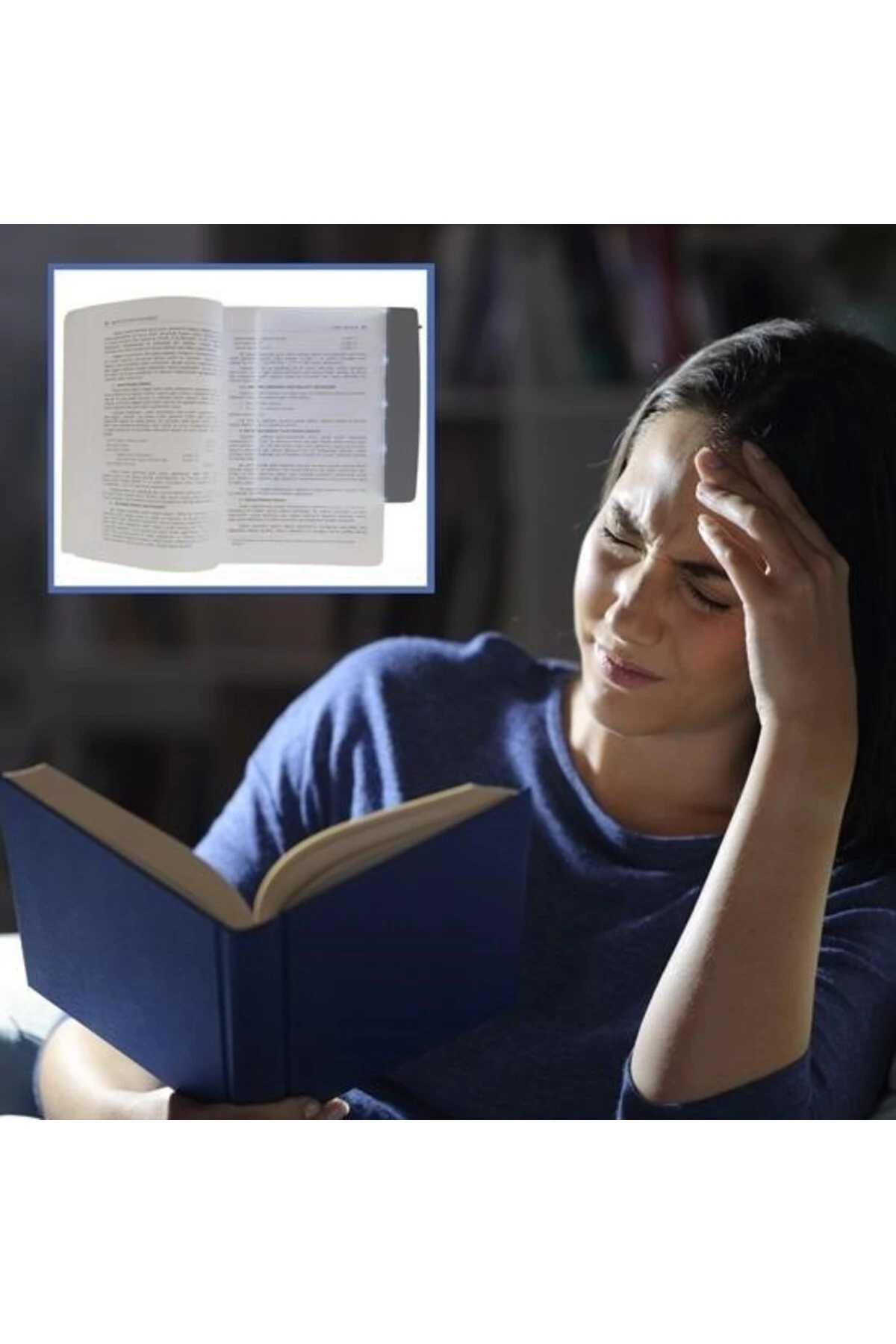 Kitap Arası Okuma Işığı Led Panel Kitap Okuma Lambası