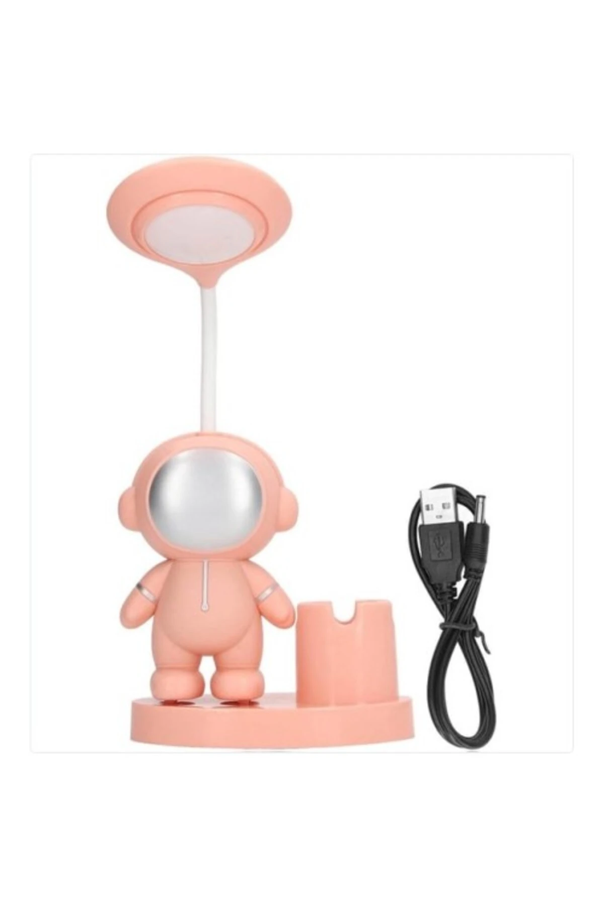 LED Astronot Masa Lambası Ve Kalemlik