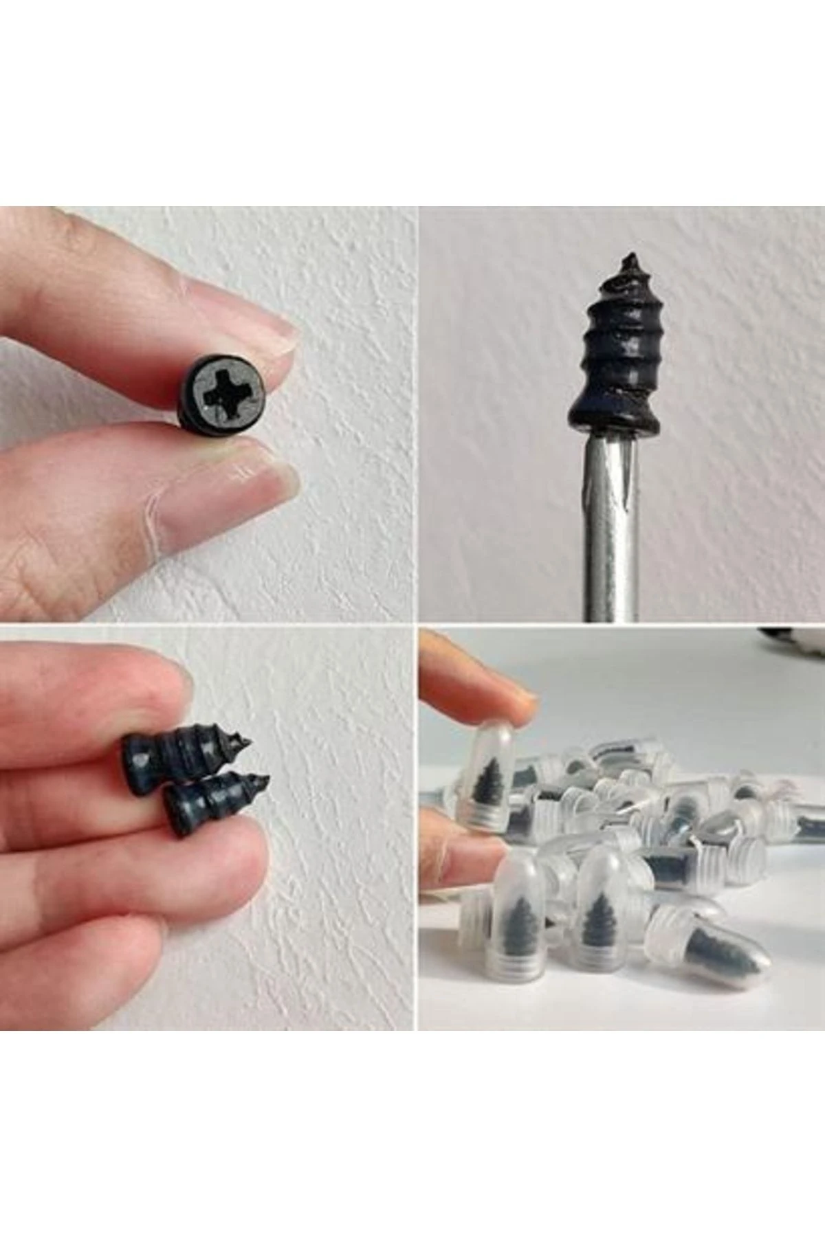 roichil® 10 Adet Çok Amaçlı Kolay Kullanılabilir Araba Lastiği Tamir Kauçuğu