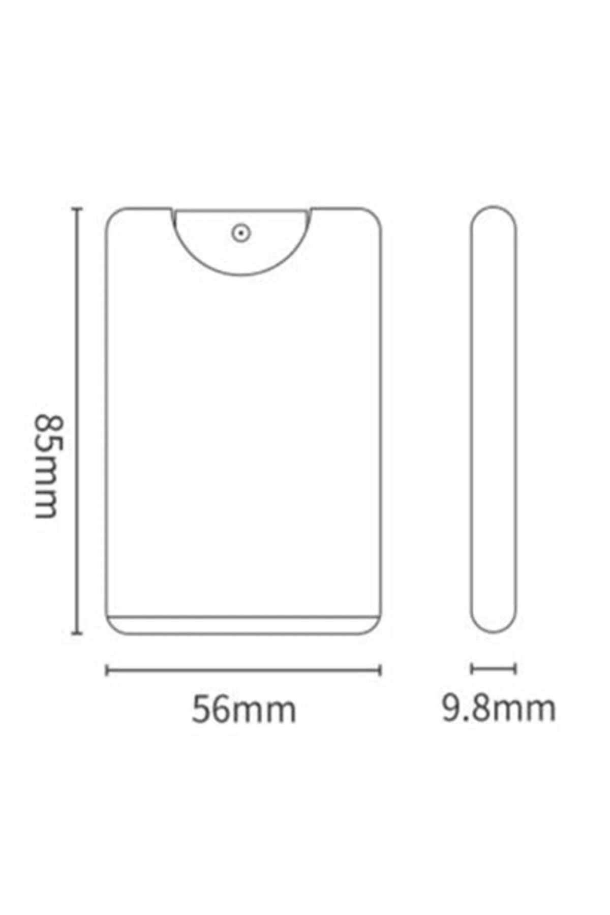 20 Ml Doldurulabilir Mini Cep Boy Kolay Taşınabilir Çok Amaçlı Parfüm Şişesi