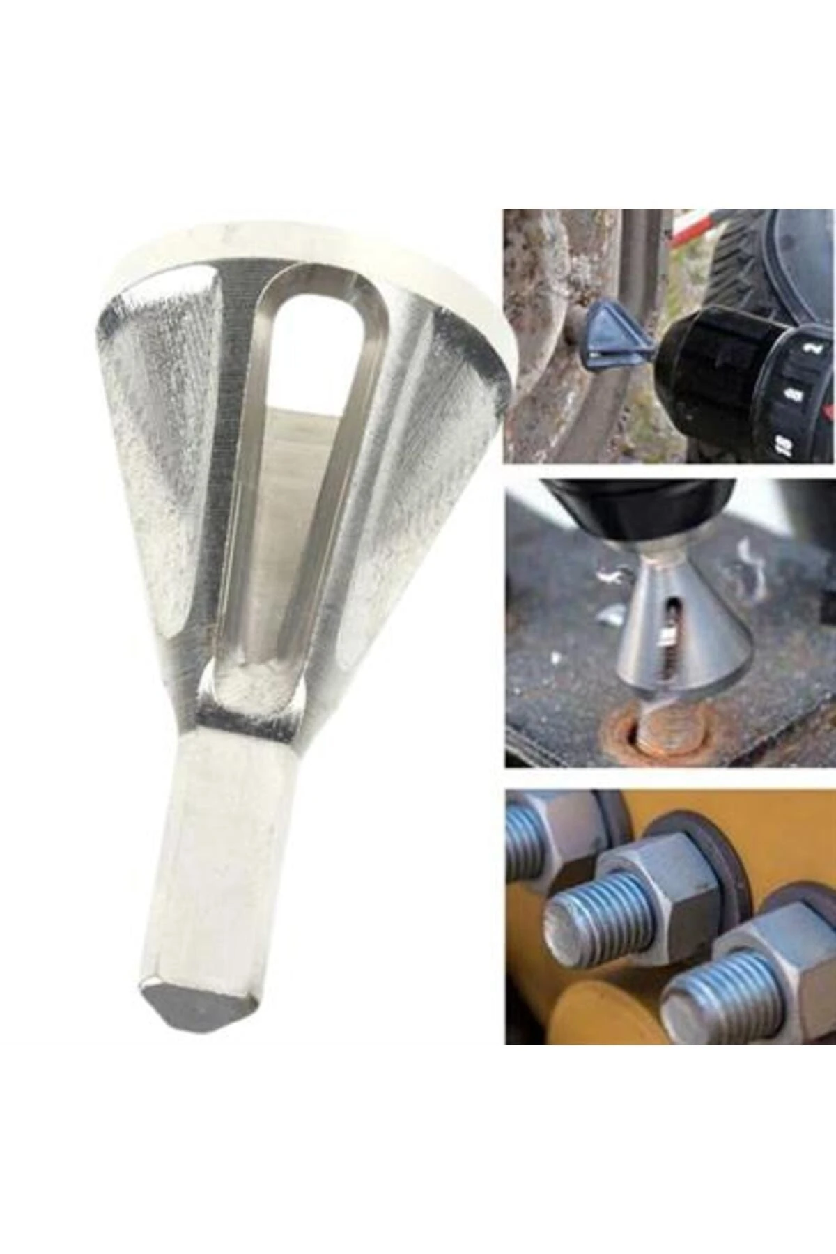 Çapak Alma Harici Çapak Alıcı Paslanmaz Çelik Çapak Kaldırma Cıvata Çapak Alma Matkap Ucu