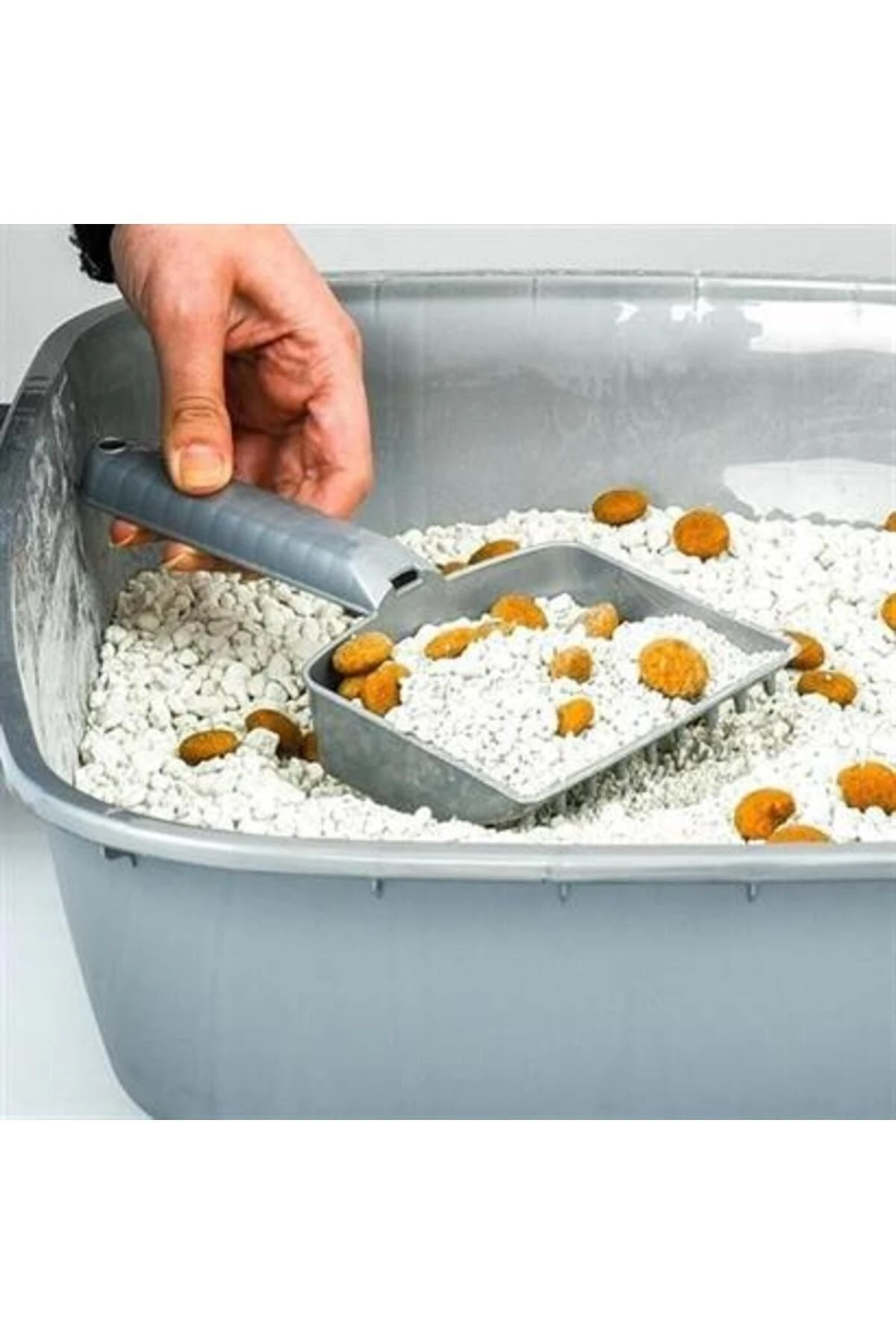 Plastik Evcil Hayvan Kedi Kumu Temizleme Eleme Küreği