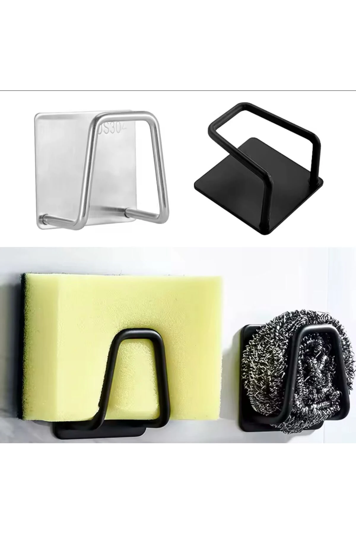 Kendinden Yapışkanlı Çelik Drenaj Askısı