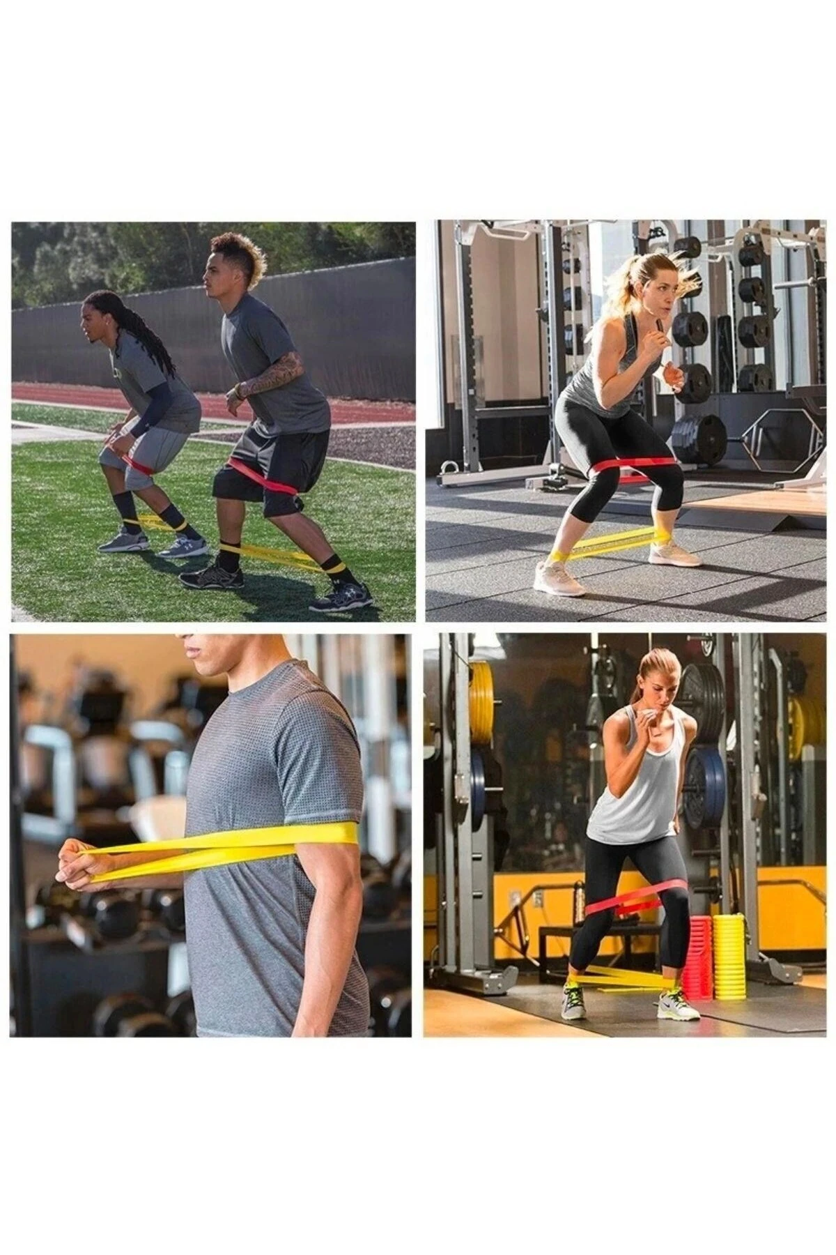 5li Egzersiz Direnç Bant Seti