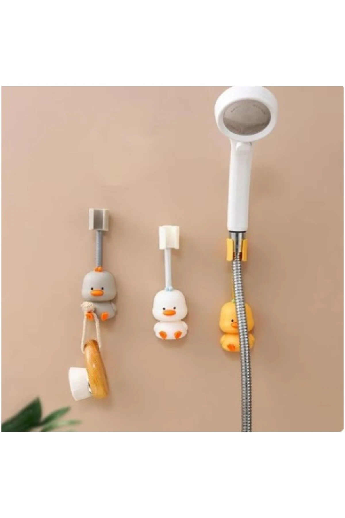 Hayvan Figürlü Duş Başlığı Tutucu