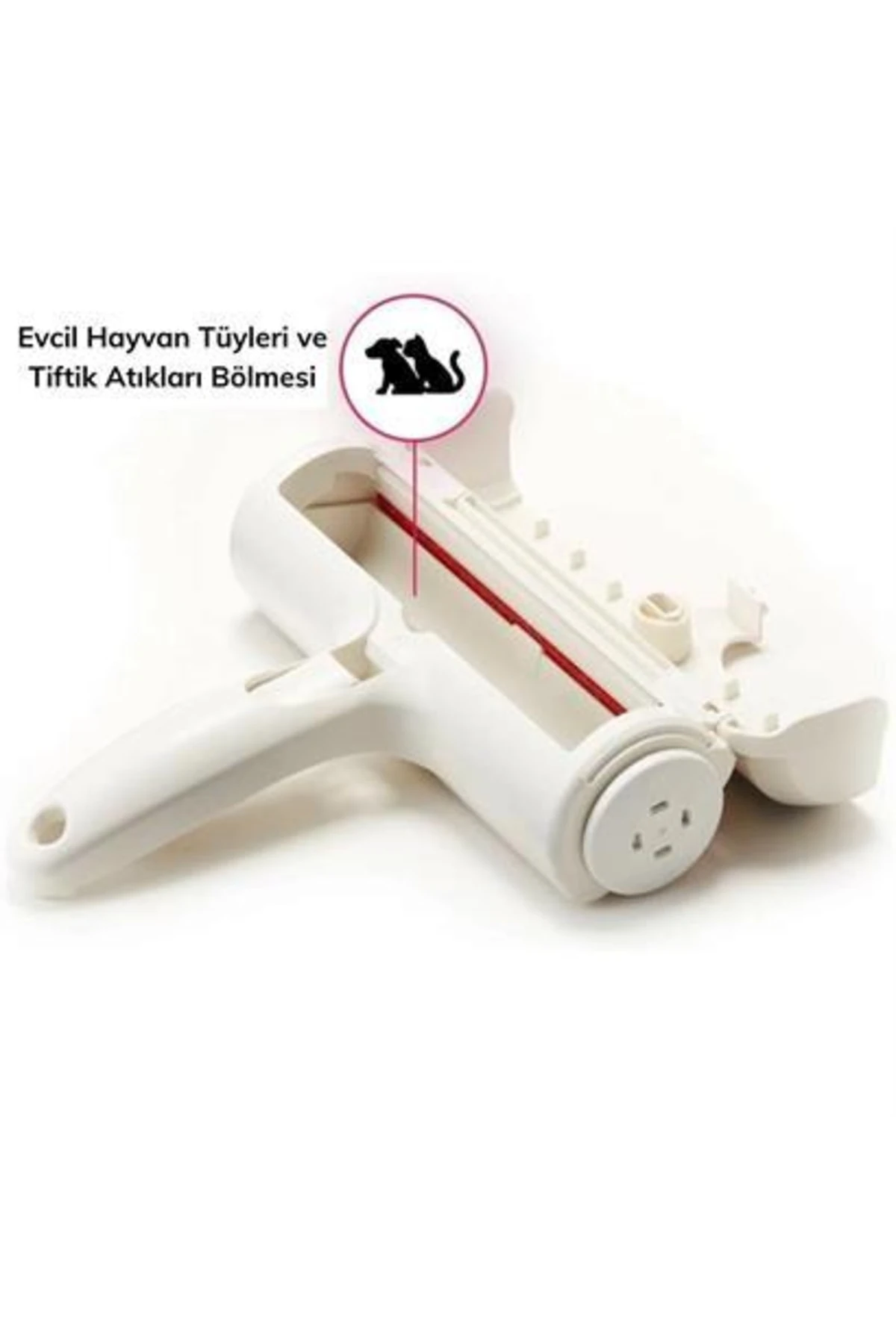 Hazneli Kedi Köpek Evcil Hayvan Kazak Kıyafet Elbise Halı Yatak Tüy Temizleyici Kıl Toz Top