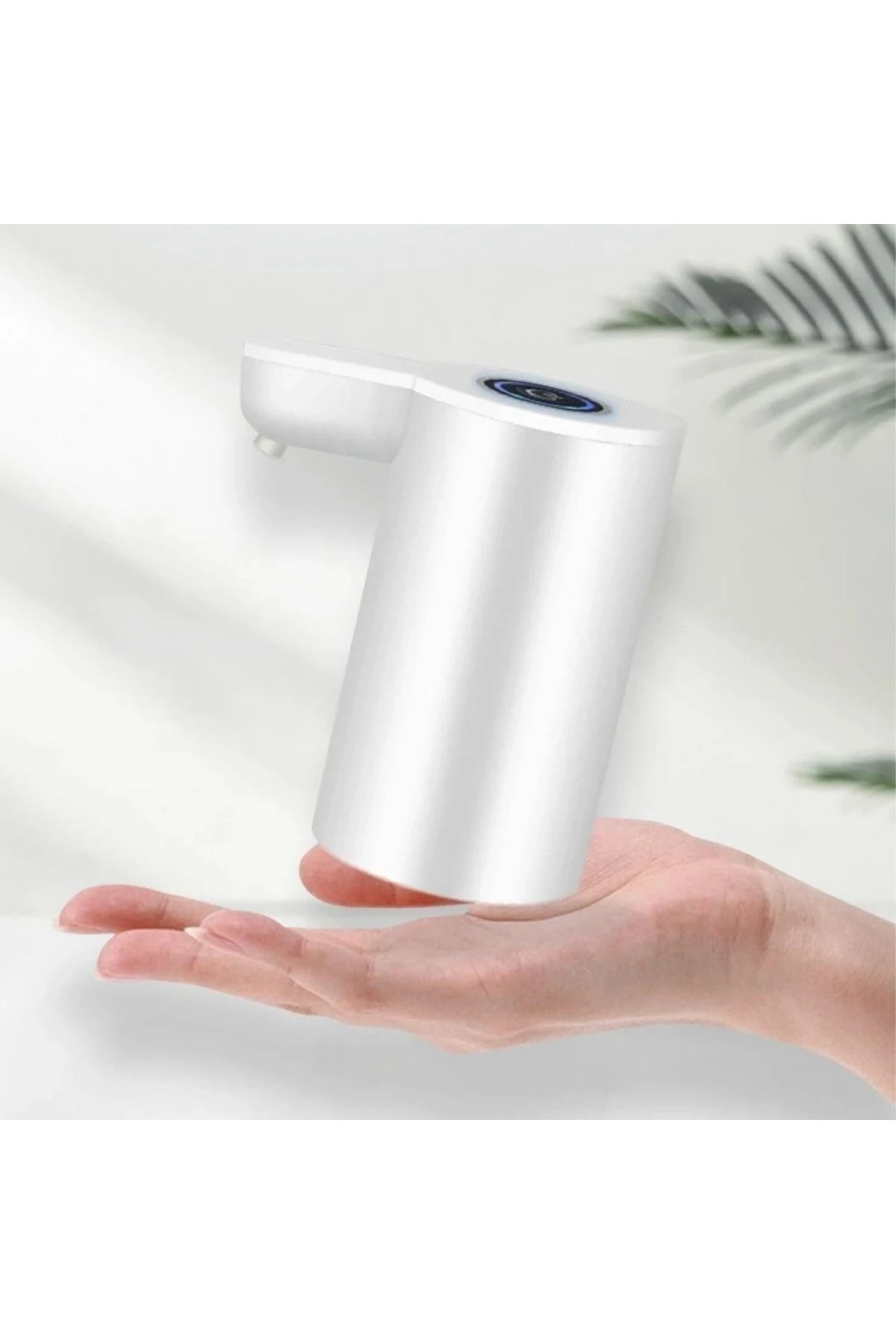 Usb ile Şarj Olabilen Beyaz Damacana Pompası 1200 mA
