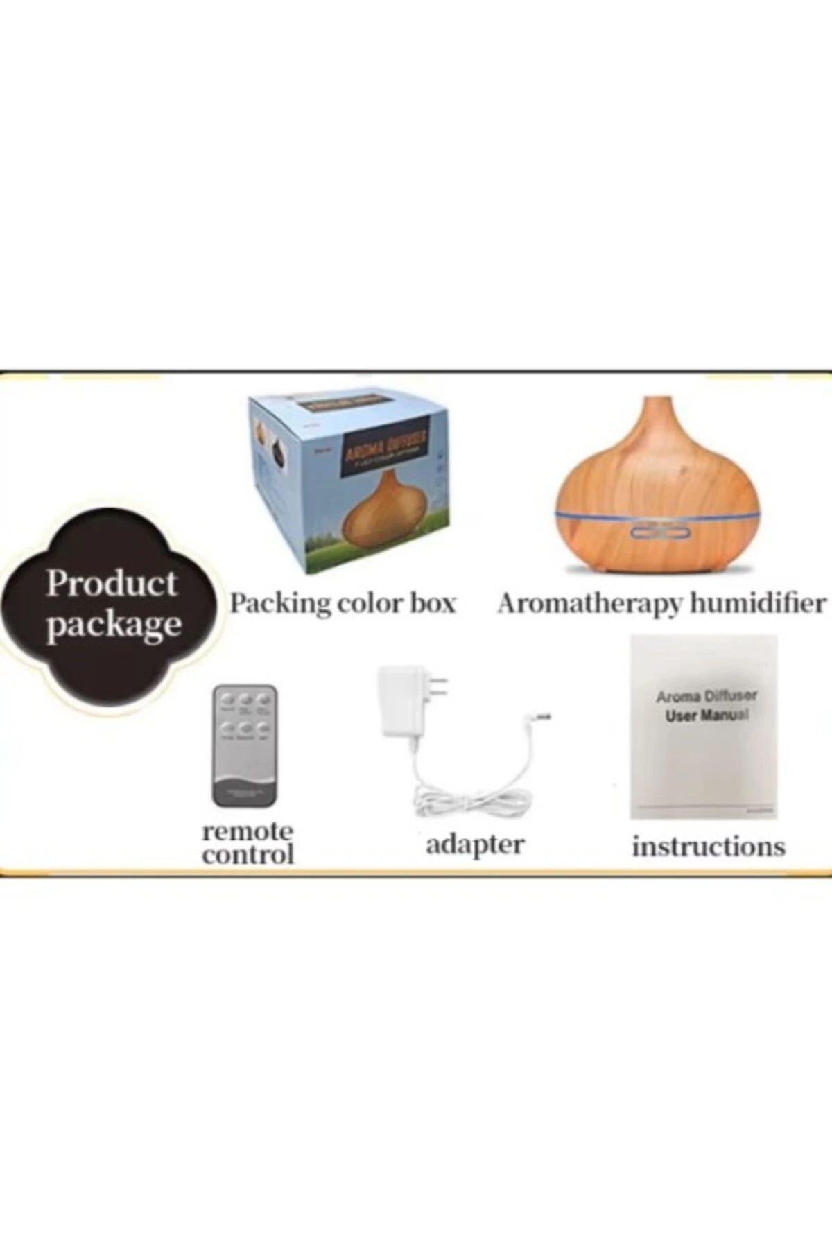 Uzaktan Kumandalı Ultrasonik Hava Nemlendirici Cihaz