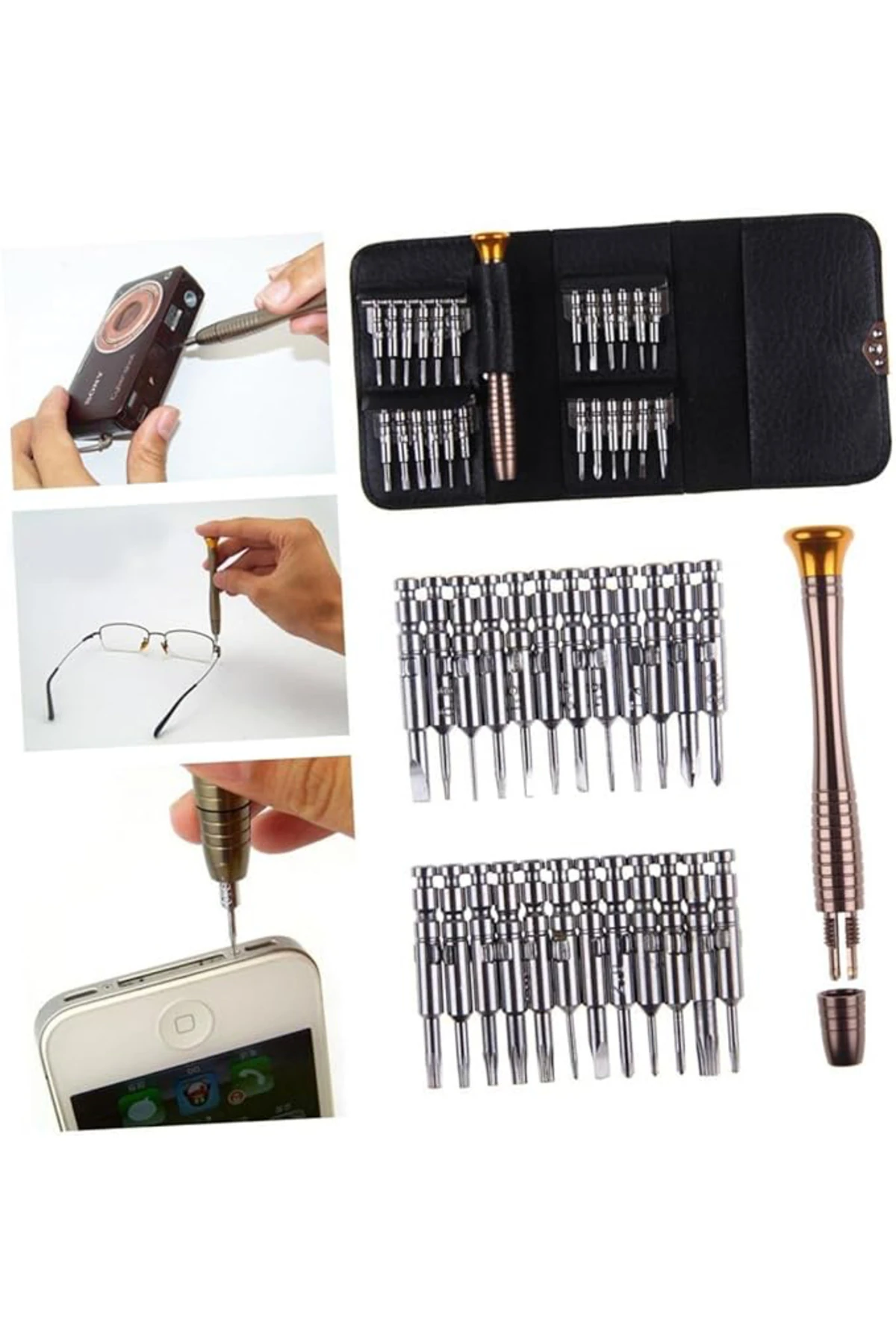 Mini Cüzdan Tornavida Seti