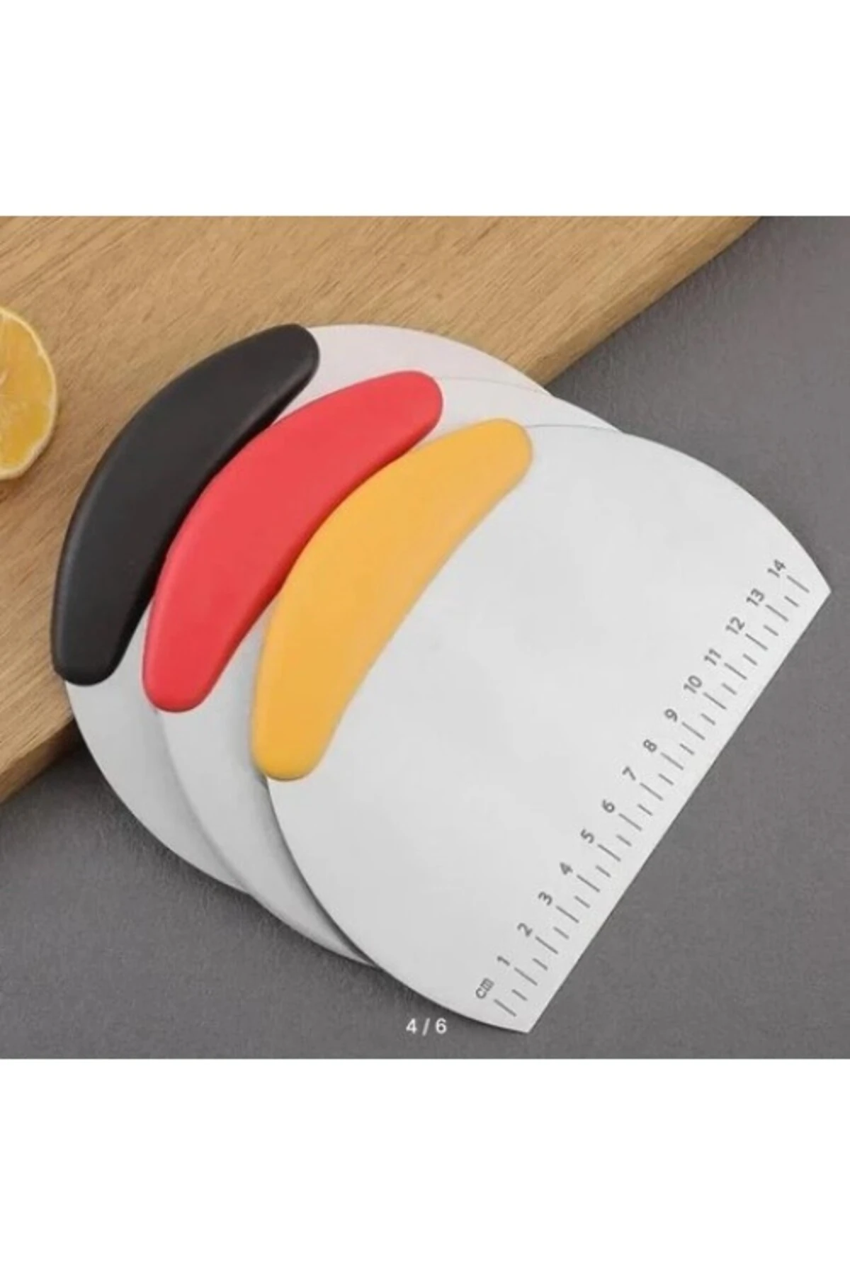 Paslanmaz Çelik Hamur Kesme ve Şekillendirme Spatulası