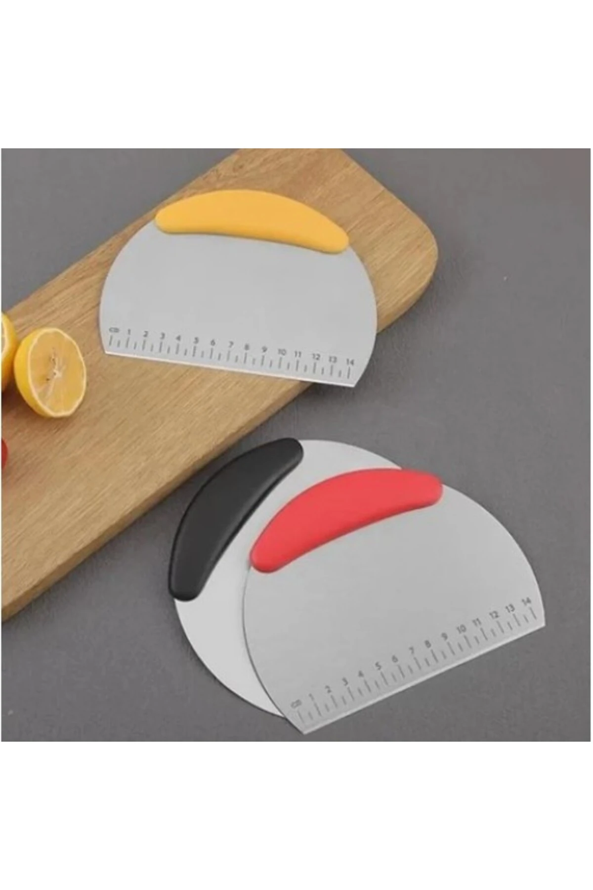 Paslanmaz Çelik Hamur Kesme ve Şekillendirme Spatulası