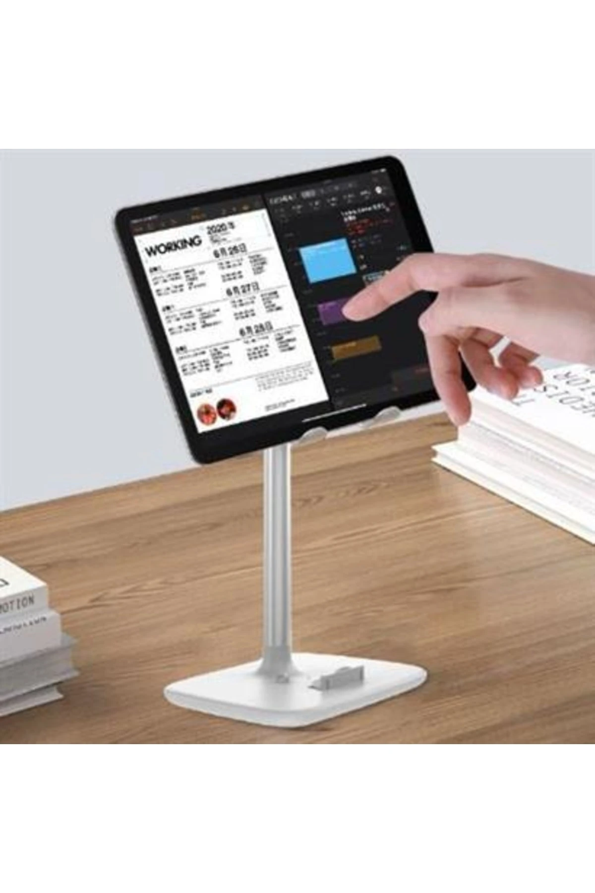 Çok Fonksiyonlu Tutucu Masaüstü Telefon Tutucu Ayarlanabilir Telefon Tablet Tutucu Telefon Standı