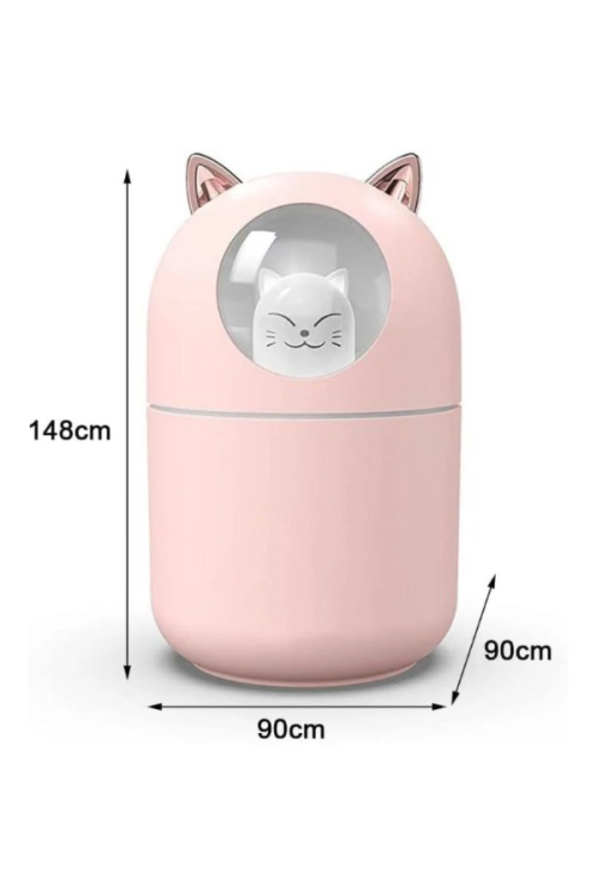 Sevimli Kedi Tasarımlı H2O Nemlendirici