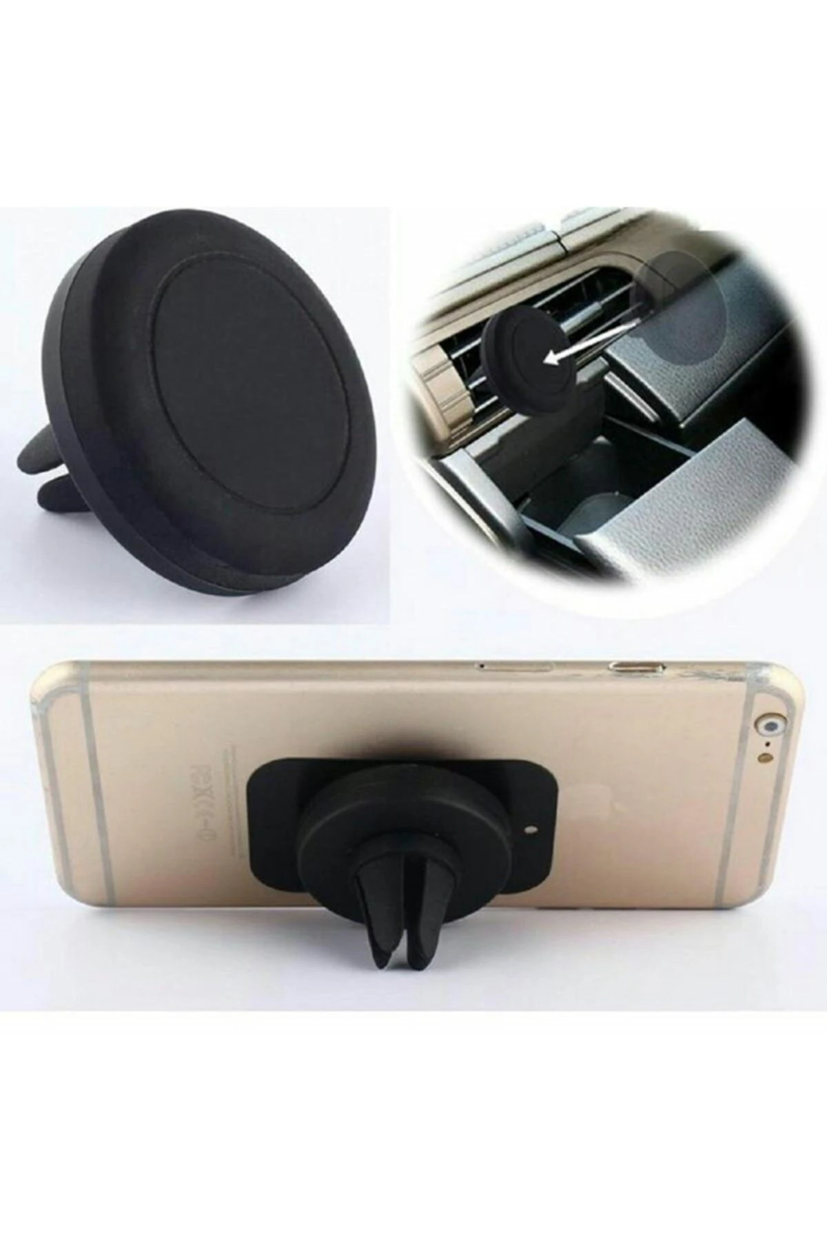 roichil® Pratik Kolay Manyetik Araç Içi Telefon Navigasyon Tutucu Aparat