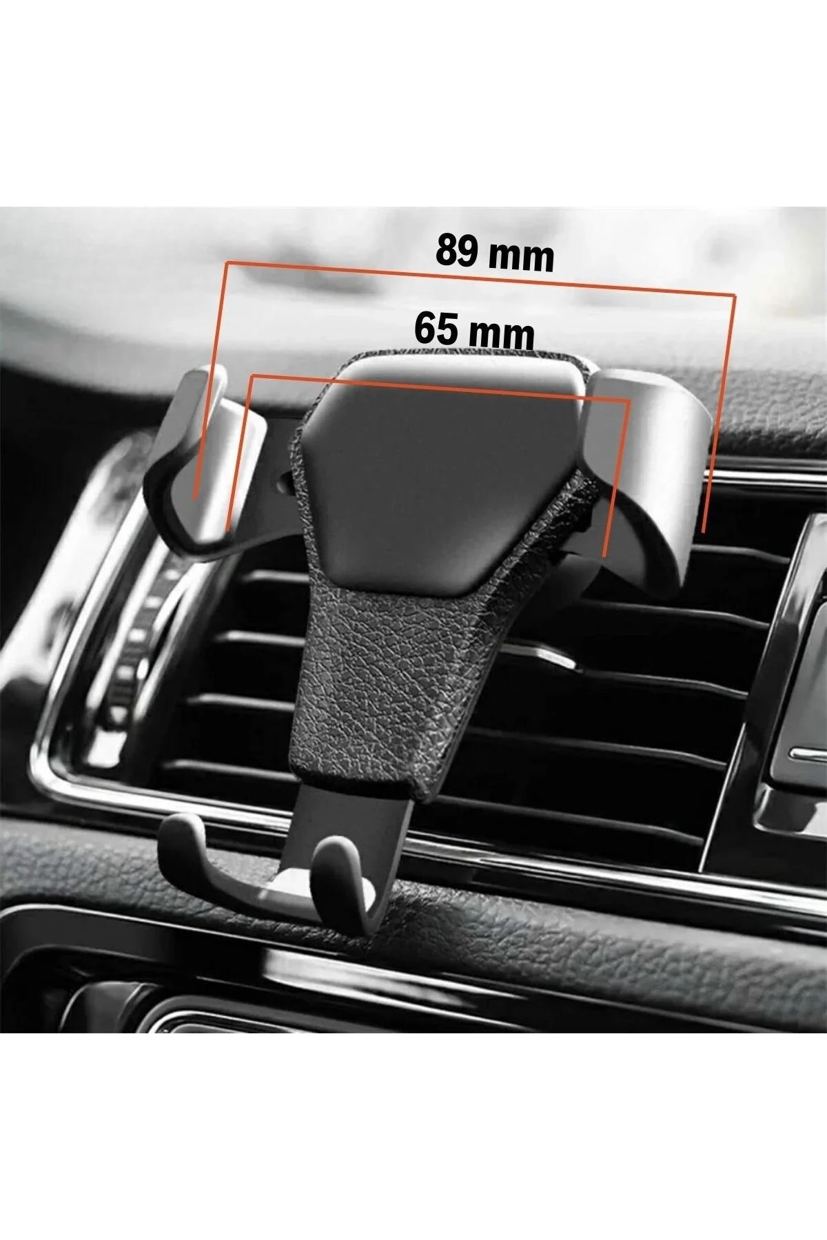 Araç İçi Klima Izgarasına Takılabilen Plastik Oto Telefon Tutucu Gravity