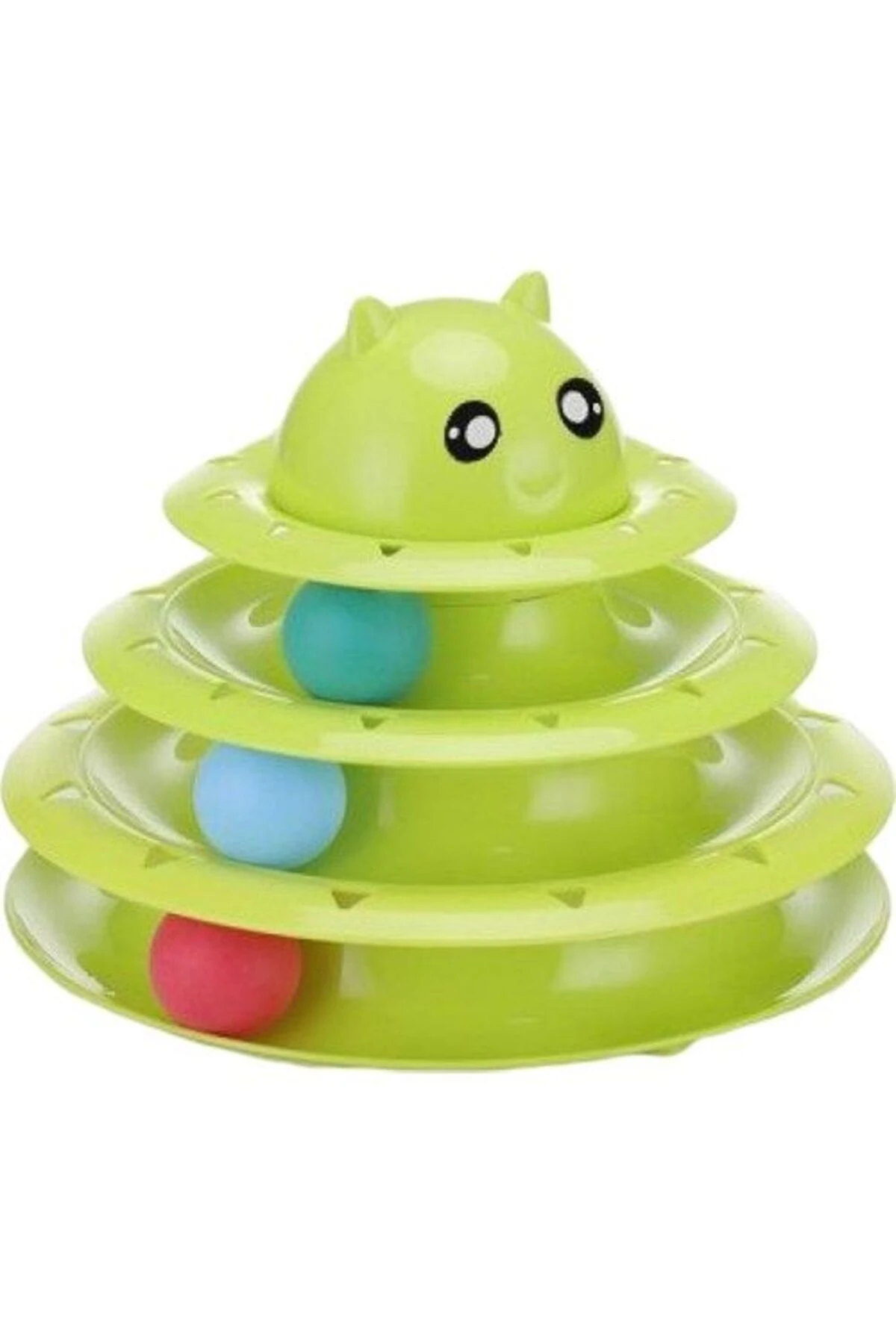 3 Katlı Kedi Oyuncağı Turntable Cat Toy