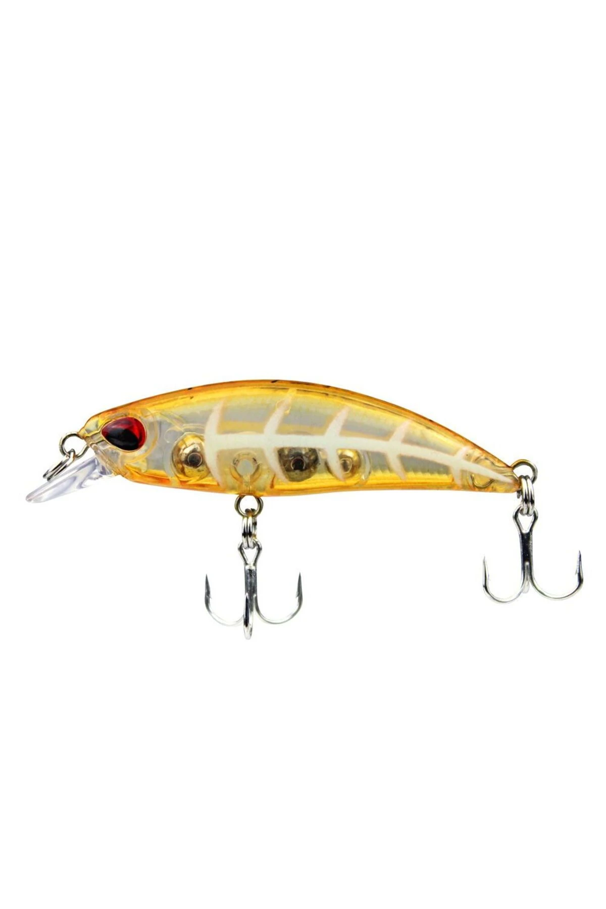 Yüksek Performanslı Sinking Balıkçılık Yemi  Rs5-Sparkle 50mm 4Gr Honey Bone