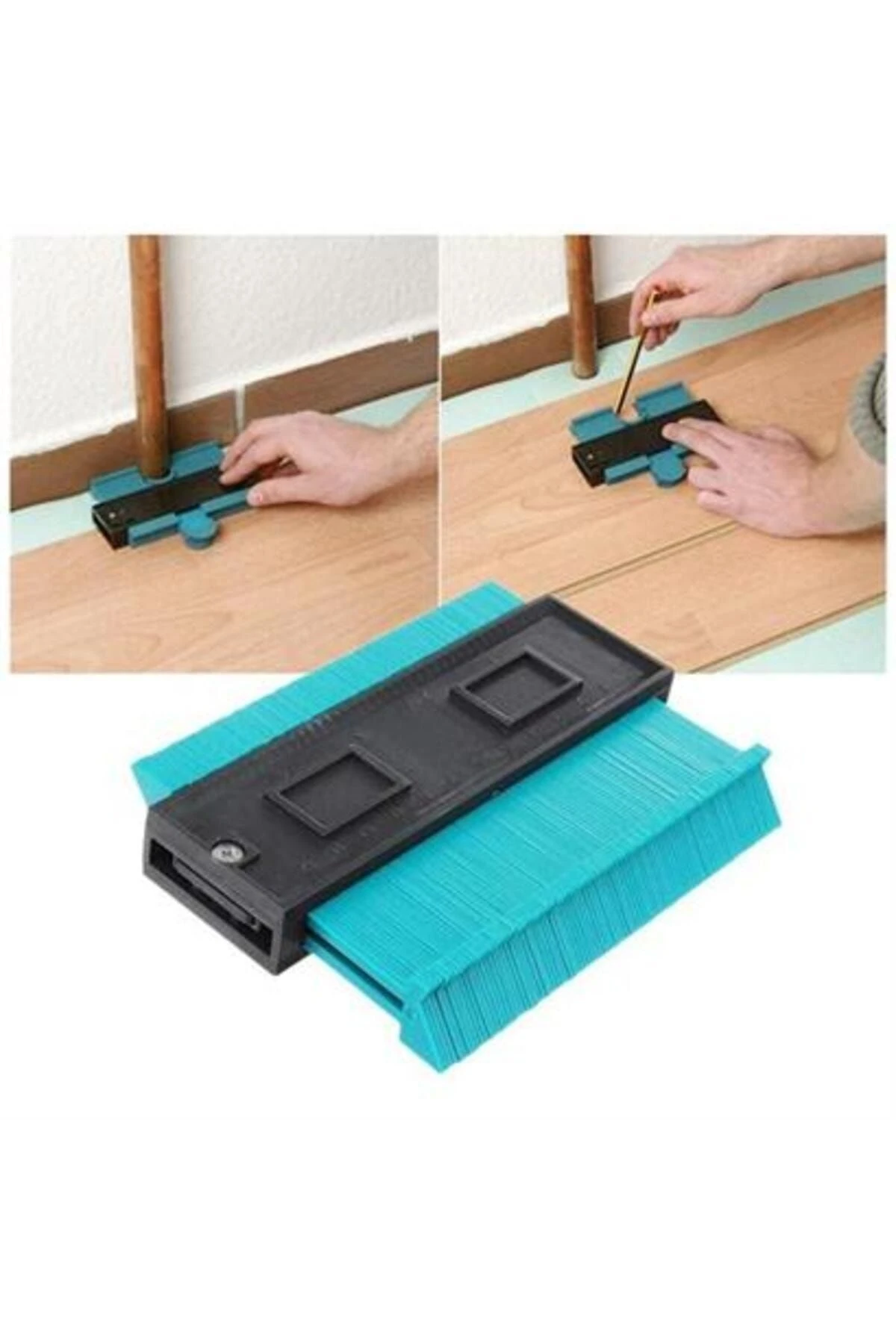 Çok Fonksiyonlu Plastik Kontur Ölçüm Cihazı Ahşap Fayans Şekillendirme Kalıbı