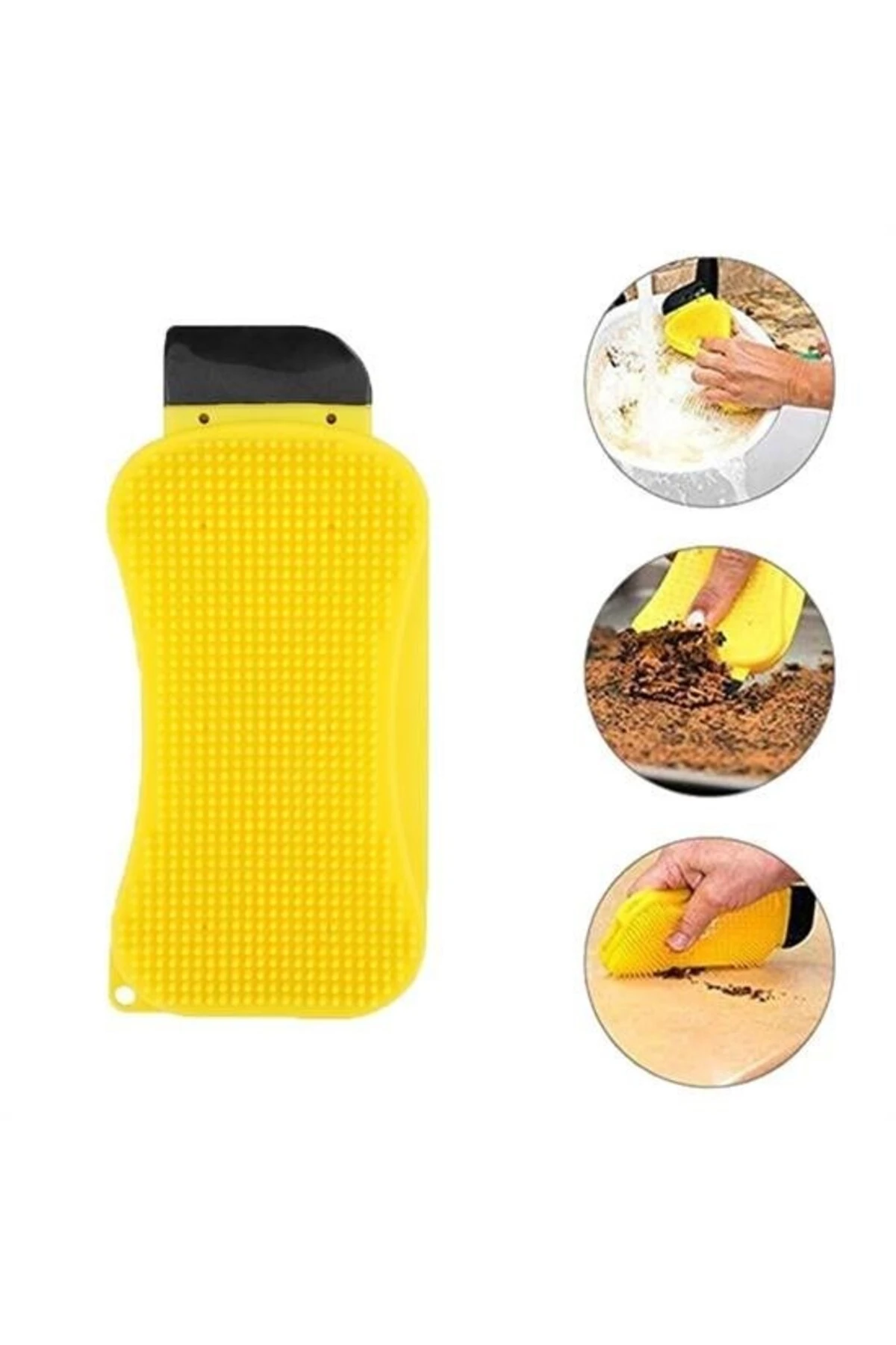 ® Çok Fonksiyonlu Deterjan Hazneli Pratik Bulaşık Yıkama Fırçası