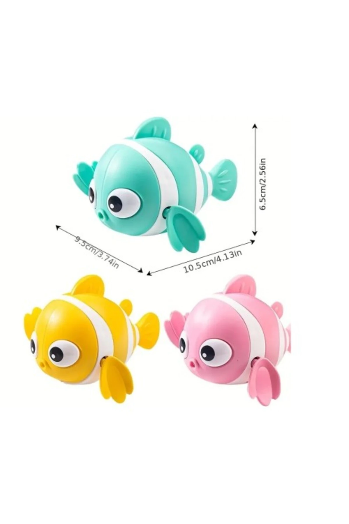 Kurmalı Balık Bebek Banyo Oyuncağı