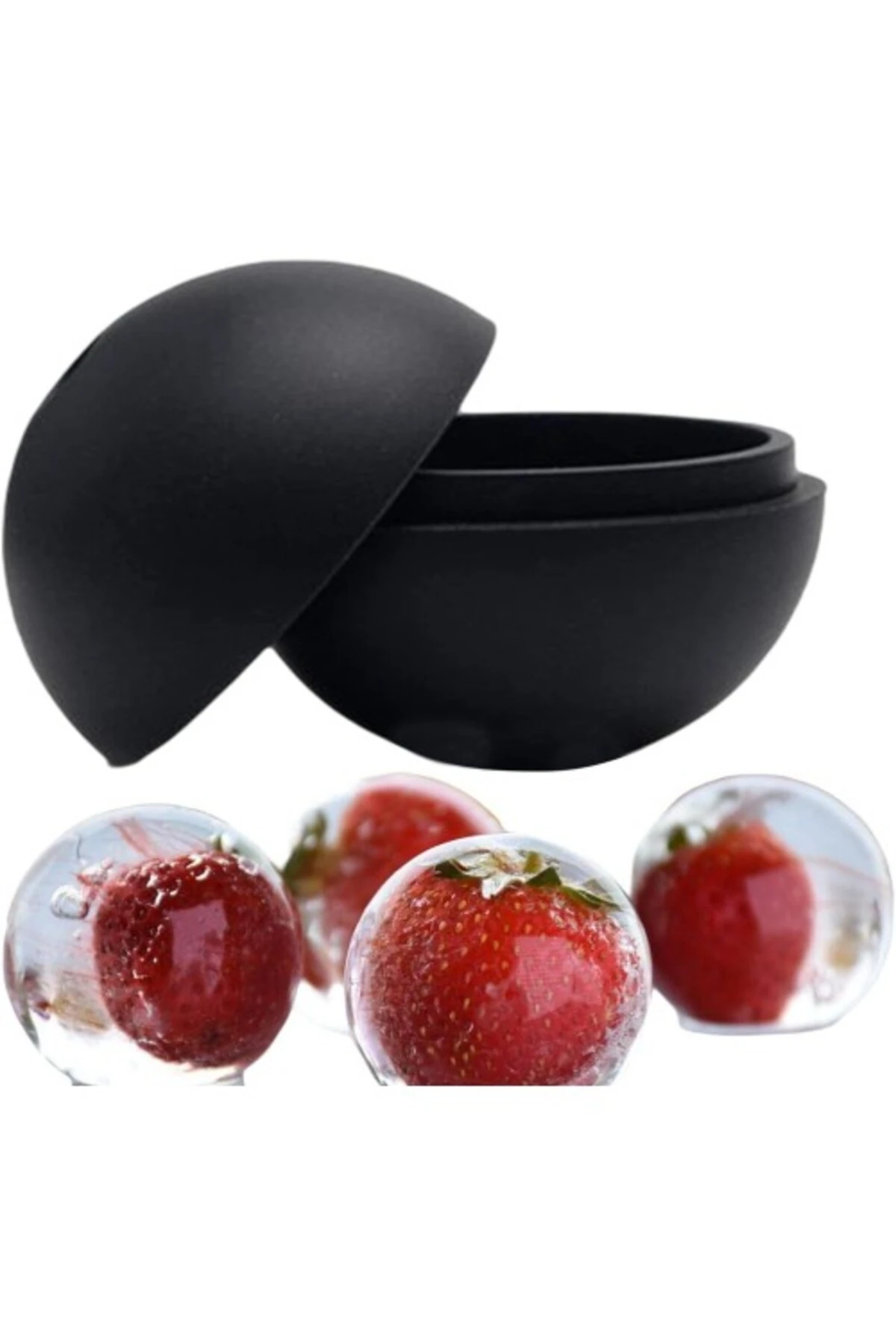 Küre Şeklinde Buz Yapma Kalıbı