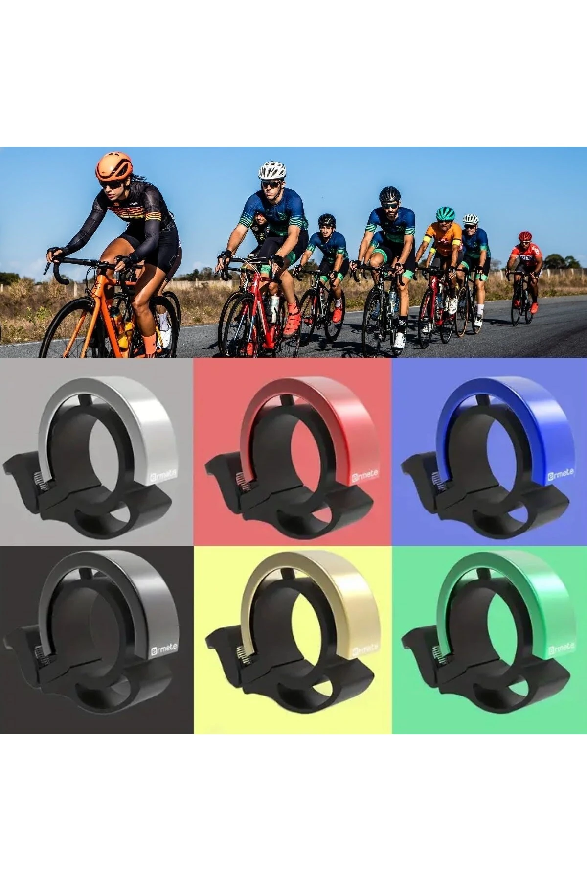 ® Ultra-Yüksek Sesli Alüminyum Alaşımlı Bisiklet Zili