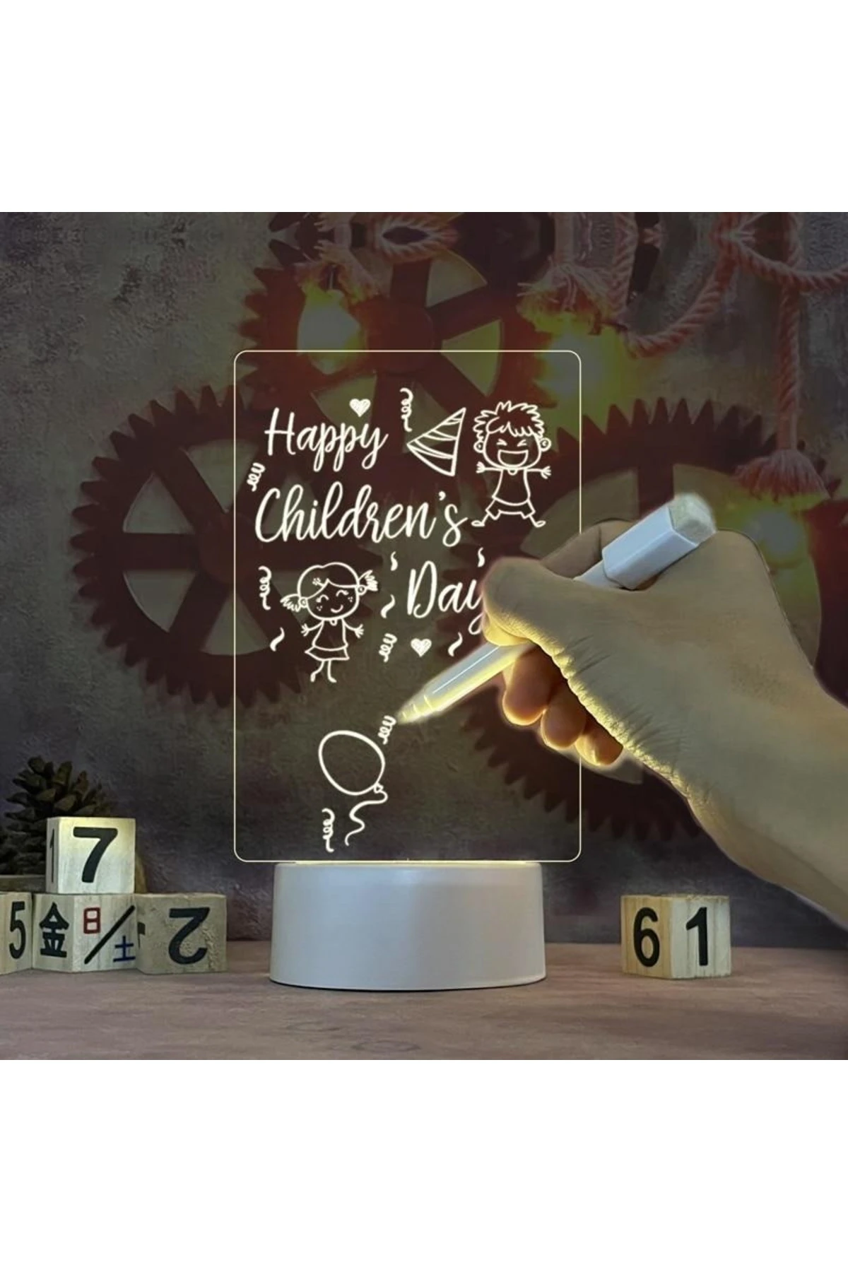 Led Çizim Tableti Gece Lambası