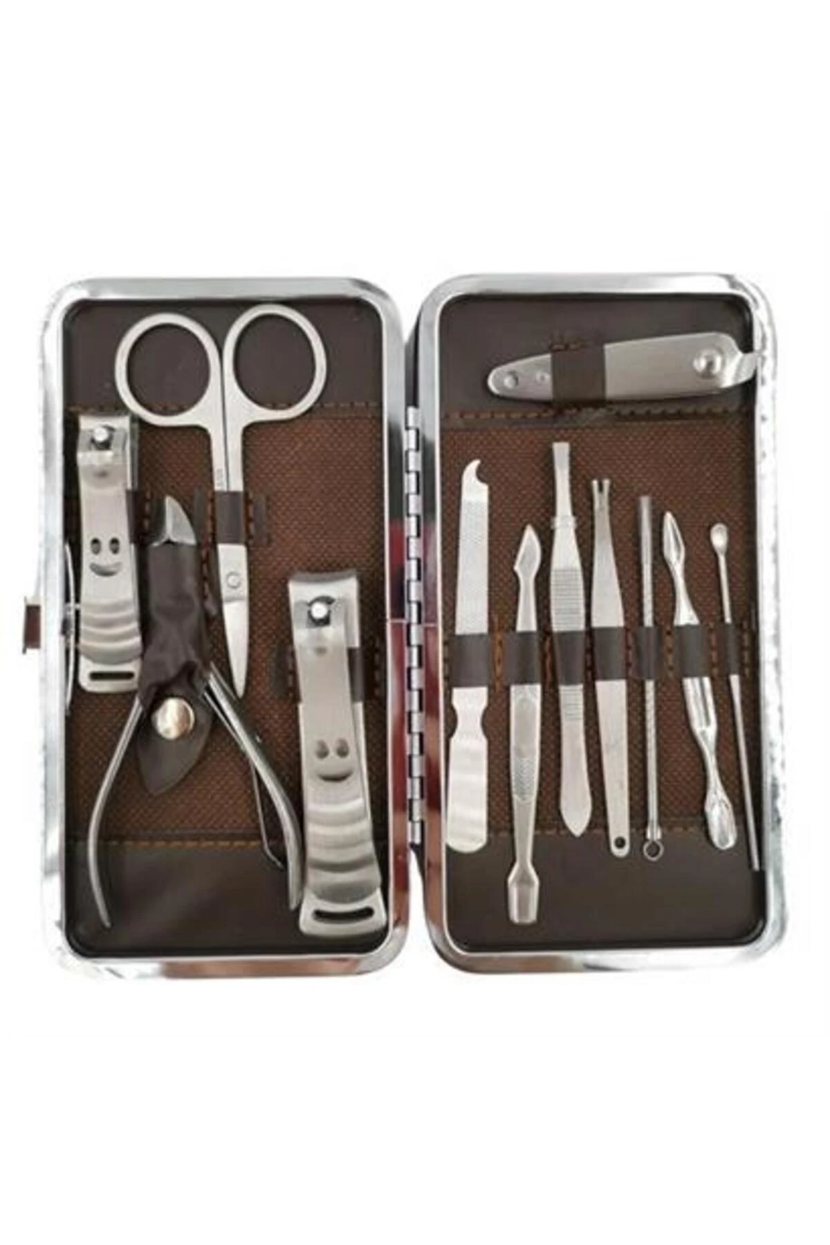 Çantalı Manikür Pensi Profesyonel Tırnak Eti İtici Ve Cımbız Roichil