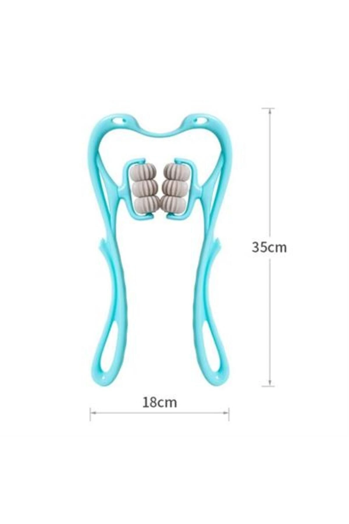 Roichill Çok Fonksiyonlu Manuel Altı Tekerlekli Boyun Masaj Aleti
