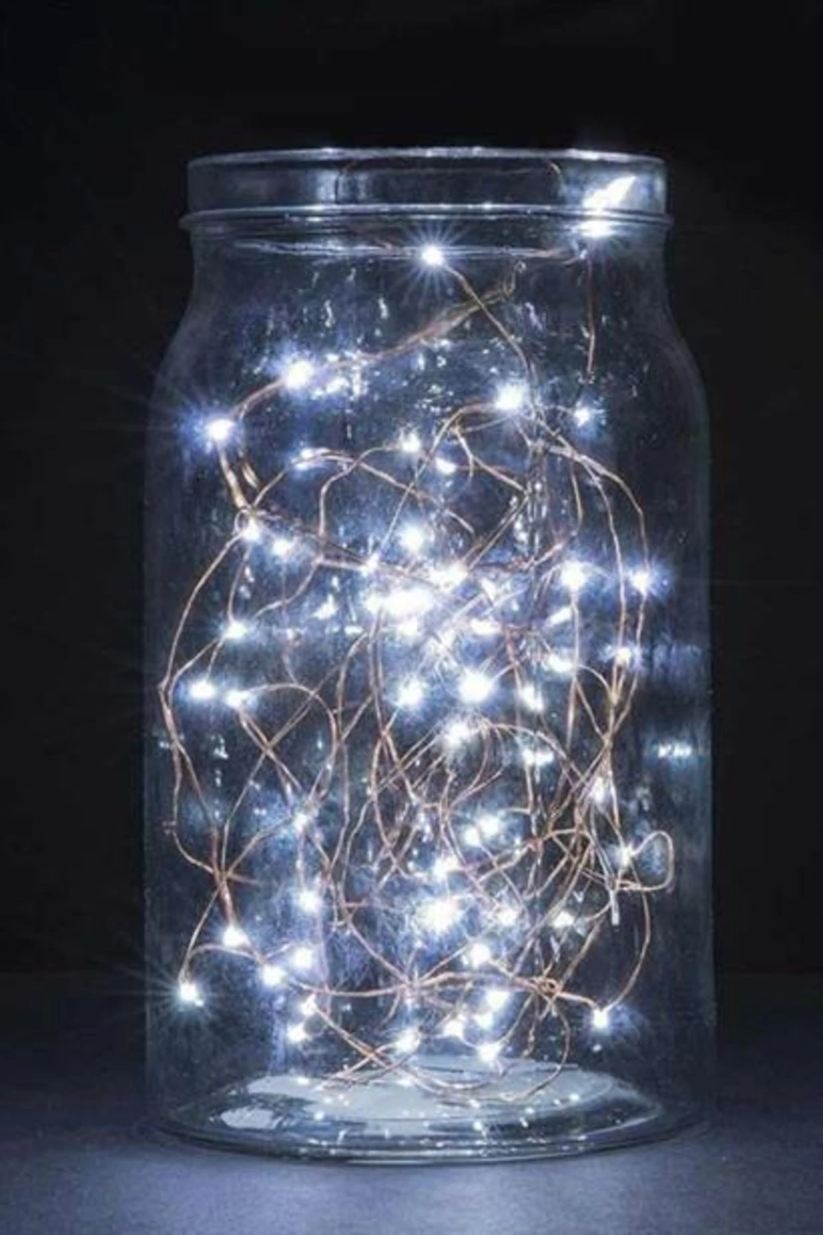 roichil® Pilli Dekoratif Peri Led Işık 10 Metre Beyaz Parti Aydınlatma