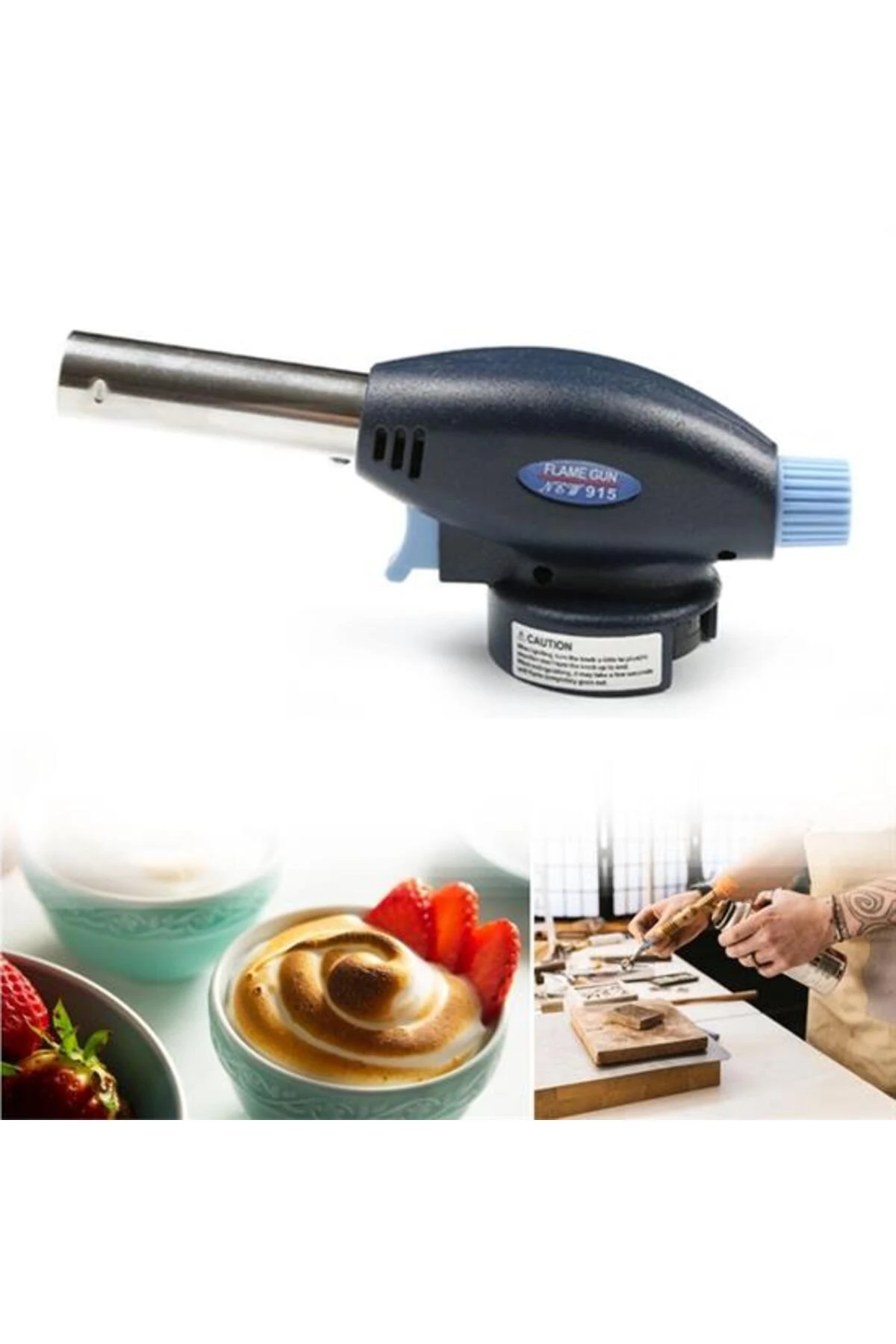 1300 Derece 503c Çakmak Gazı Uyumlu Pürmüz Kafası Kamp , Mereng Yapımı Için Pürmüz Başlığı