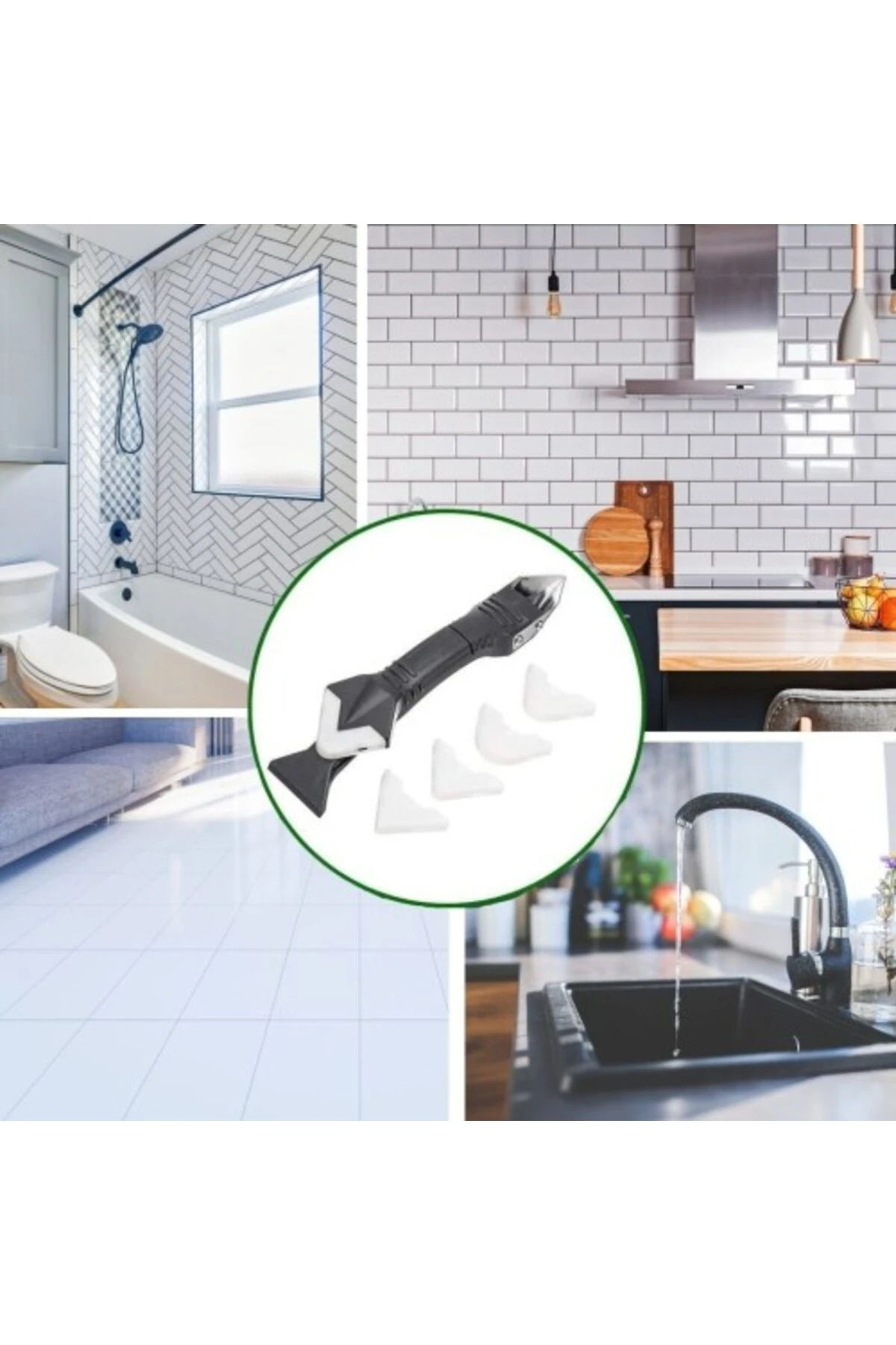 Fayans Derz Silikon Kazıyıcı Uygulayıcı