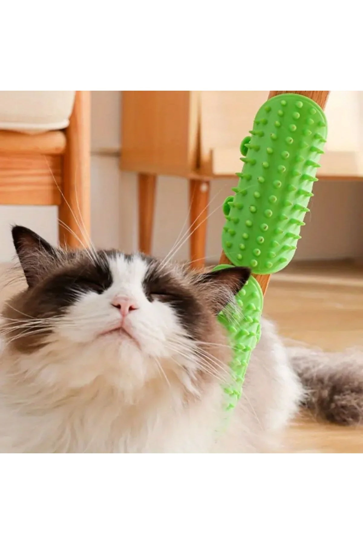 Sandalye Ayağına Takılabilen Ayarlanabilir Silikon Kedi Kaşınma Tarağı